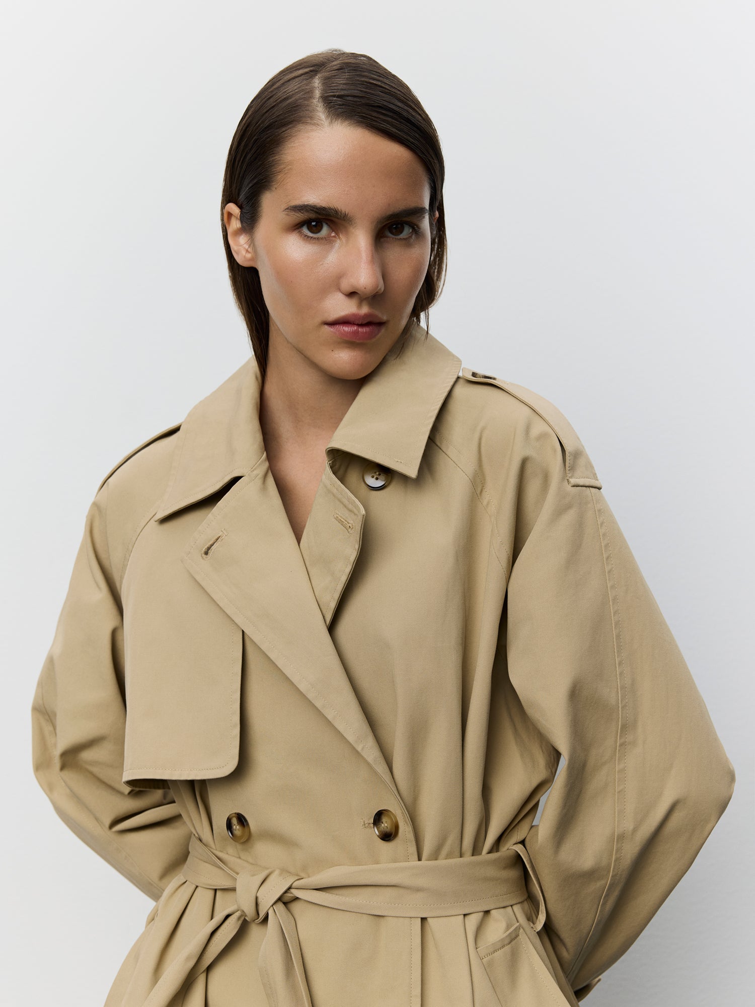 sofie-schnoor-women-magdasw-trenchcoat-camel-baumwolle image 5
