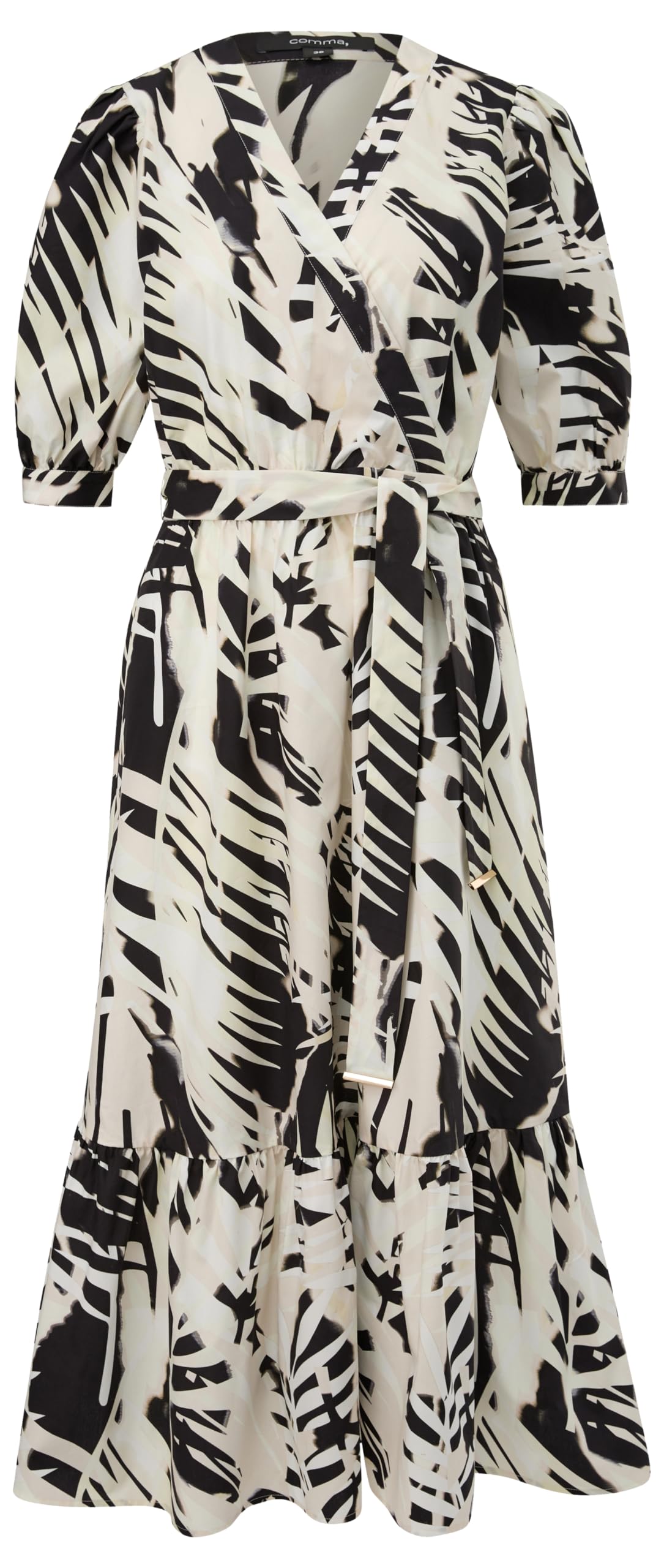 comma-baumwoll-maxikleid-puff-rmel-gr-46 image 7