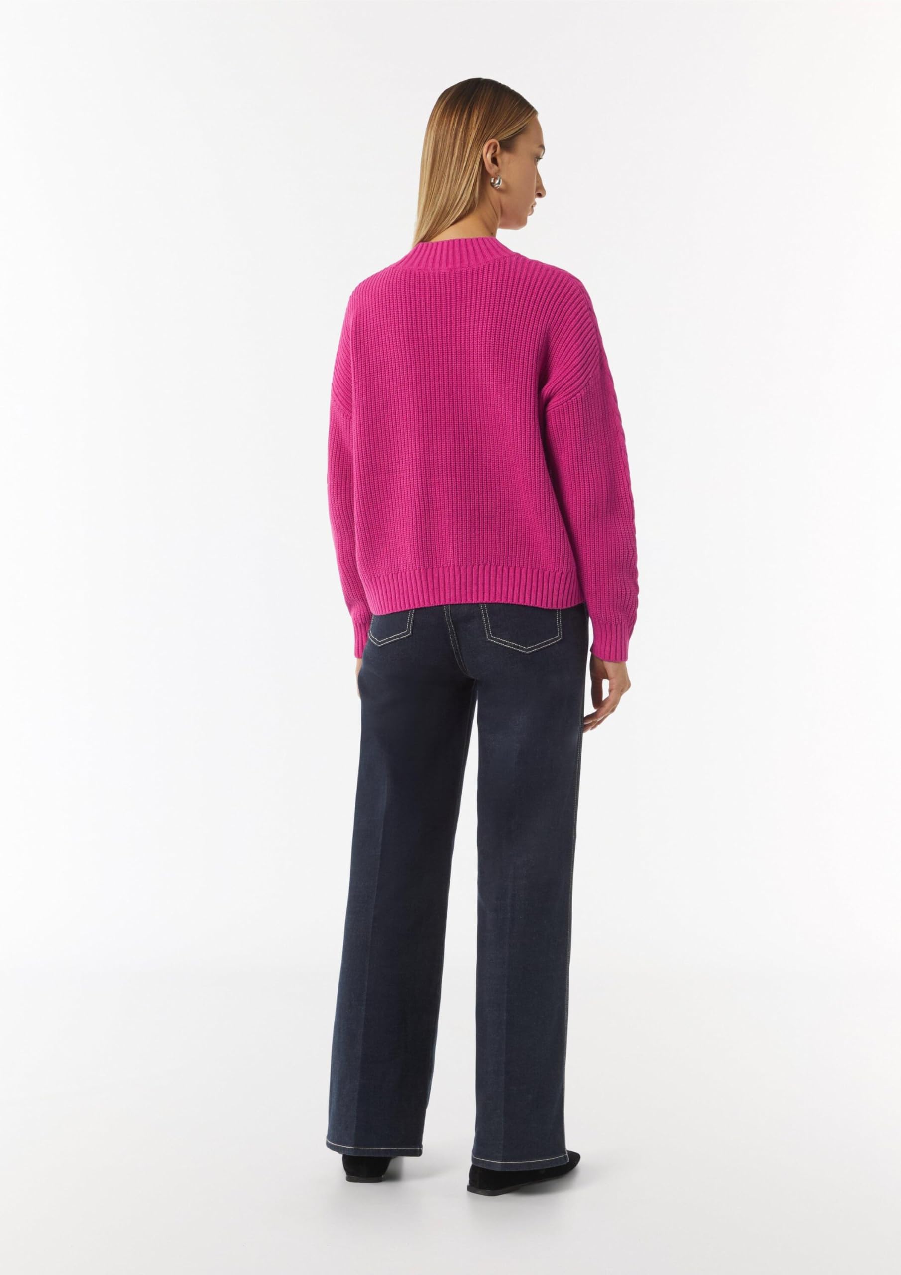 comma-strickpullover-zopfmuster-rmel-pullover-damen image 6