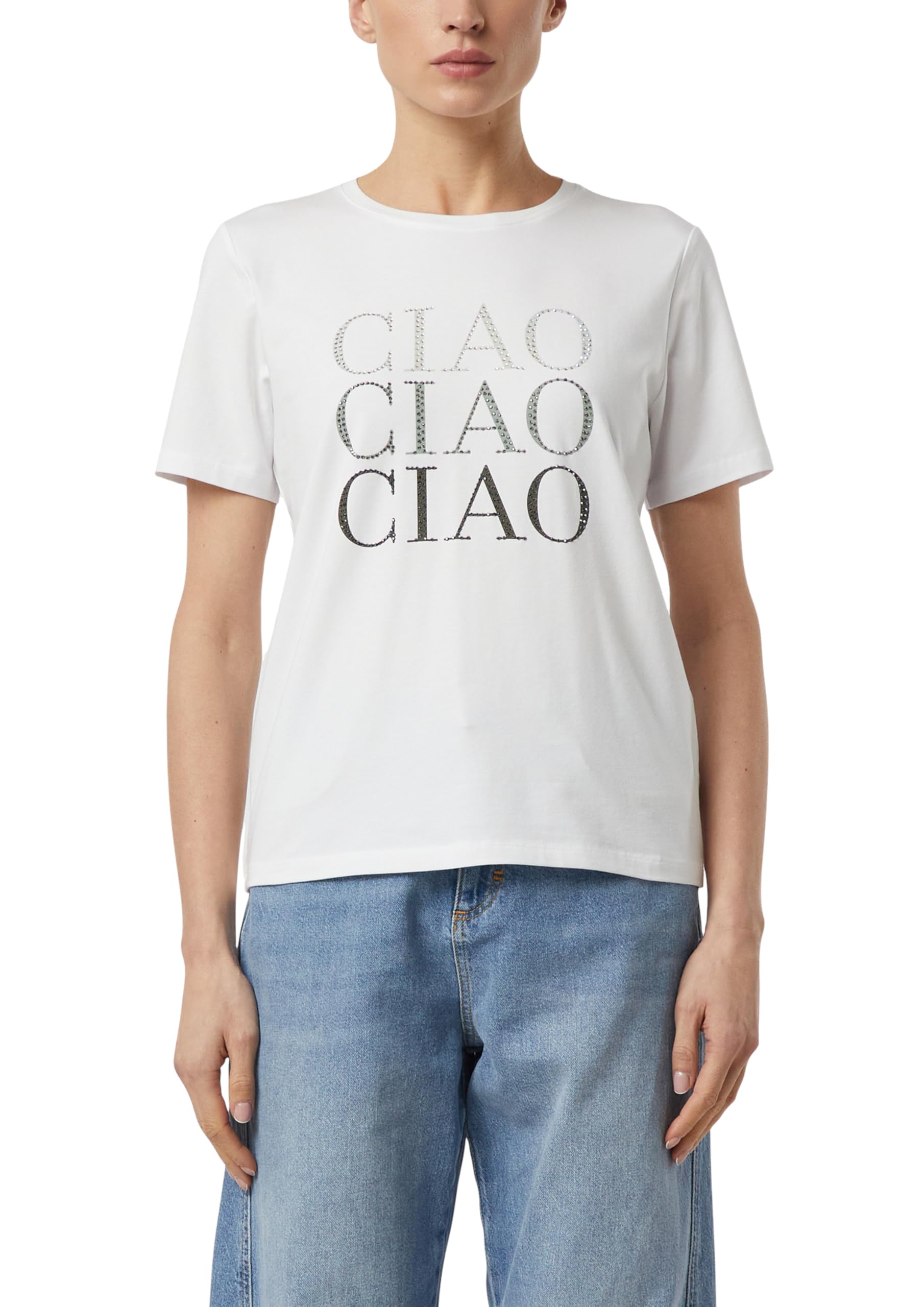 comma-jersey-t-shirt-strasssteinchen-gr-34-print image 1