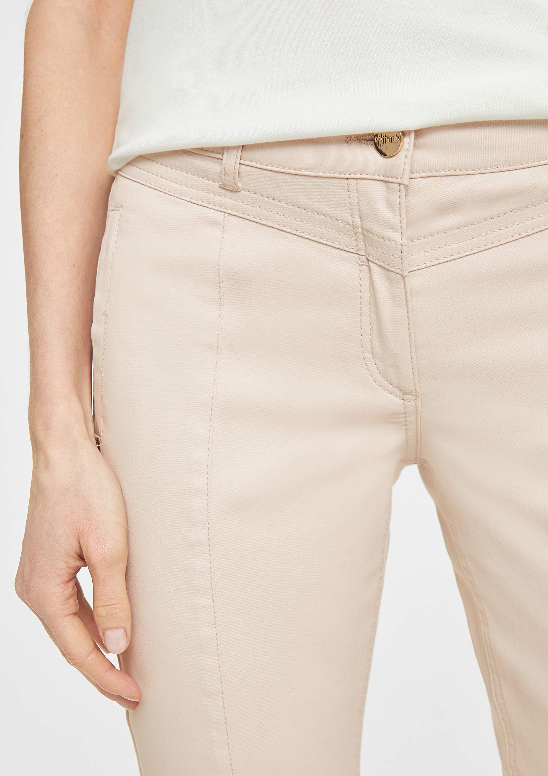comma-trousers-damenhose-sand-ziern-hte-gr-36 image 2