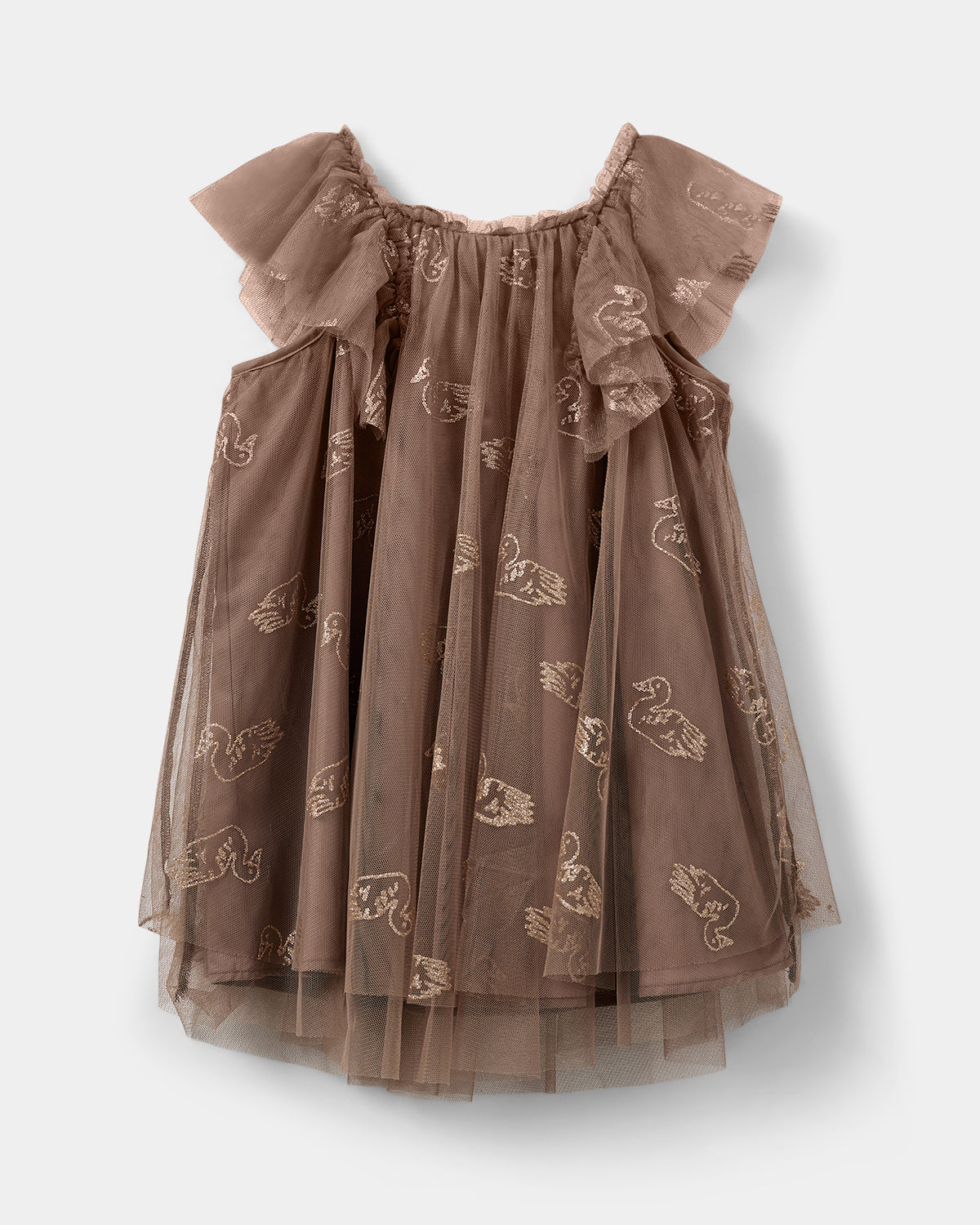sofie-schnoor-kids-blossomsk-kleid-braun-schwan image 4