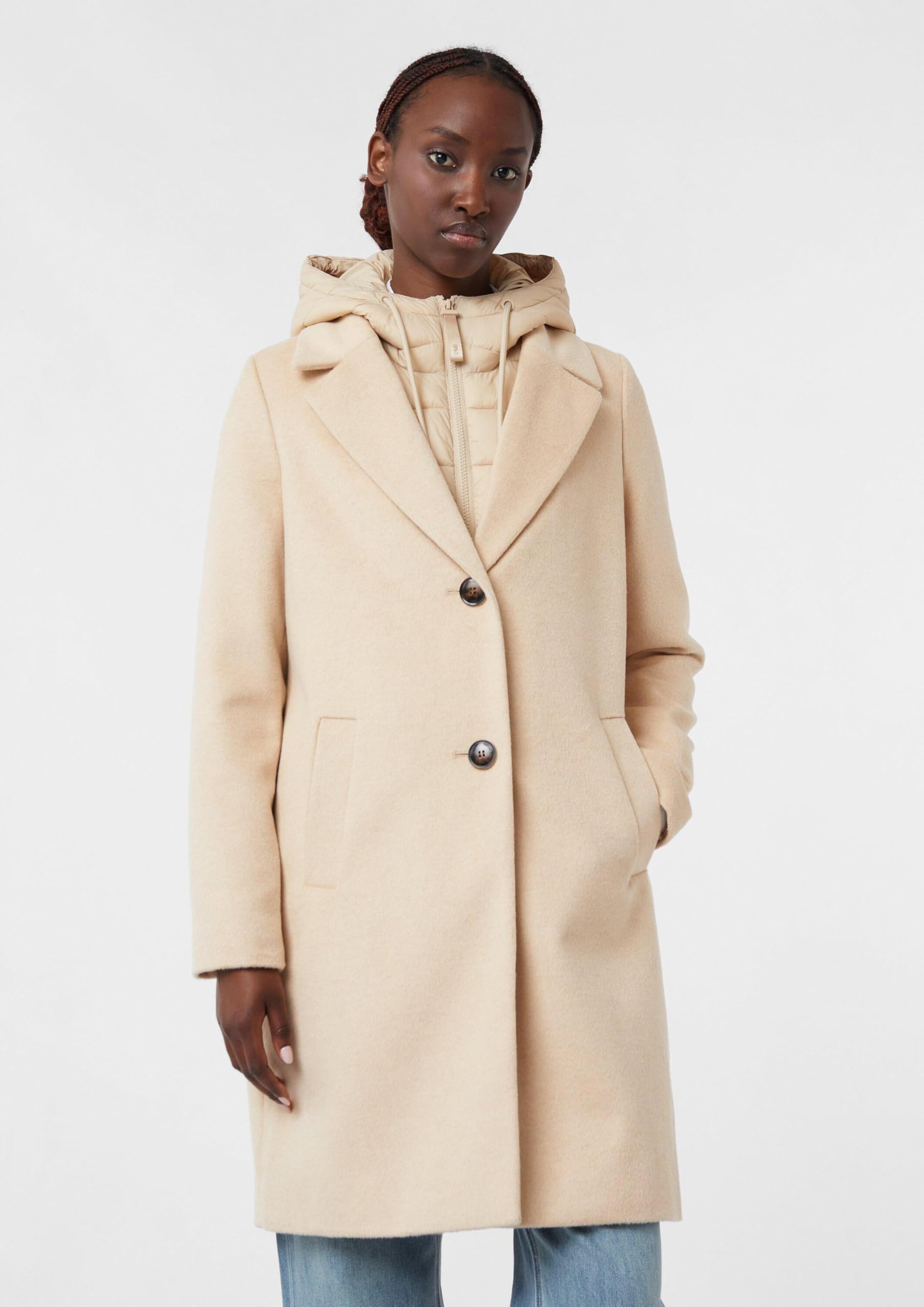 comma-coats-wollmixmantel-steppeinsatz-gr-42-beige image 7