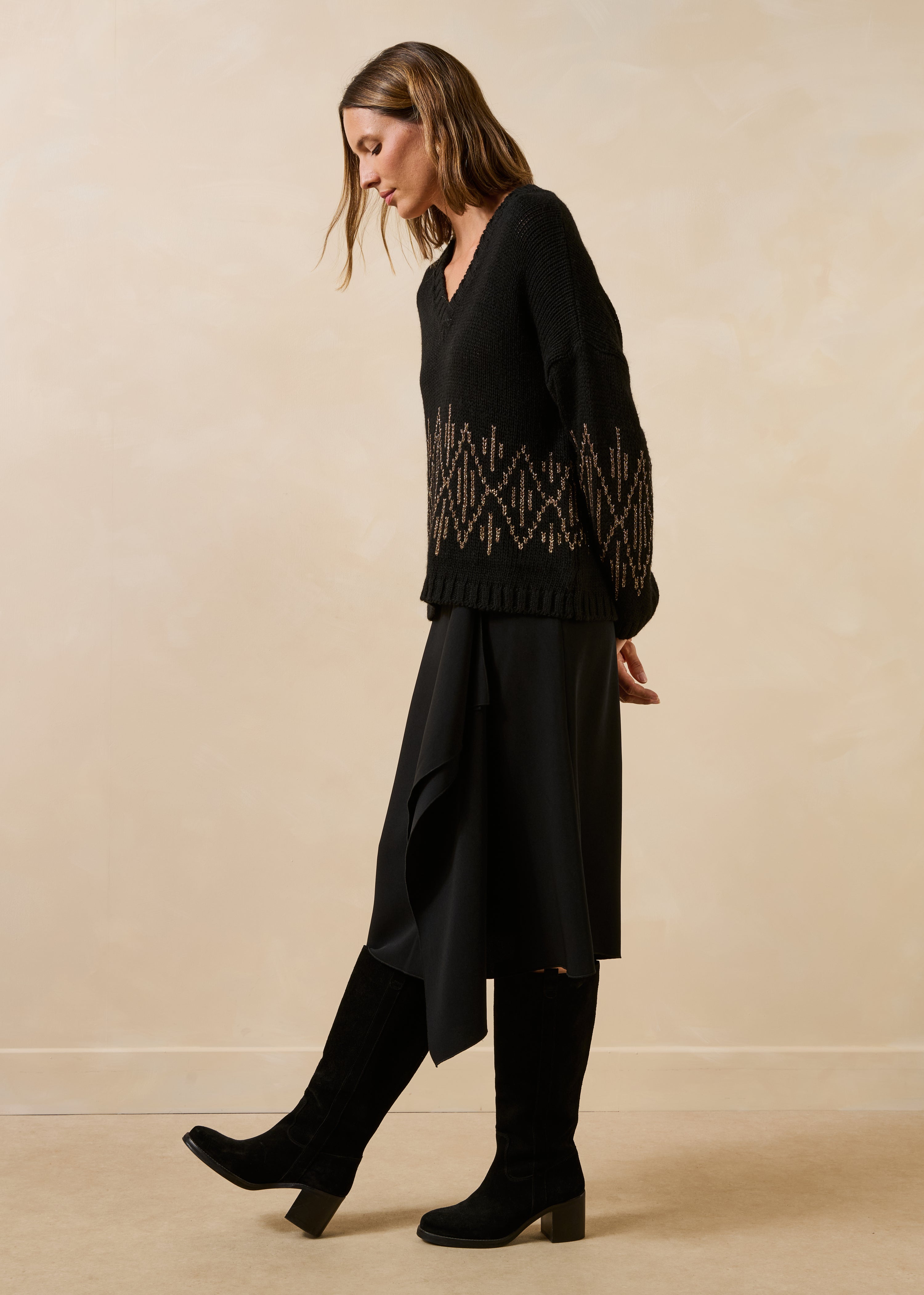 la-f-e-marabout-e-sacari-stiefel-schwarz-absatz-leder image 3