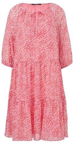 comma-2148165-midi-kleid-chiffon-pink-damen image 6