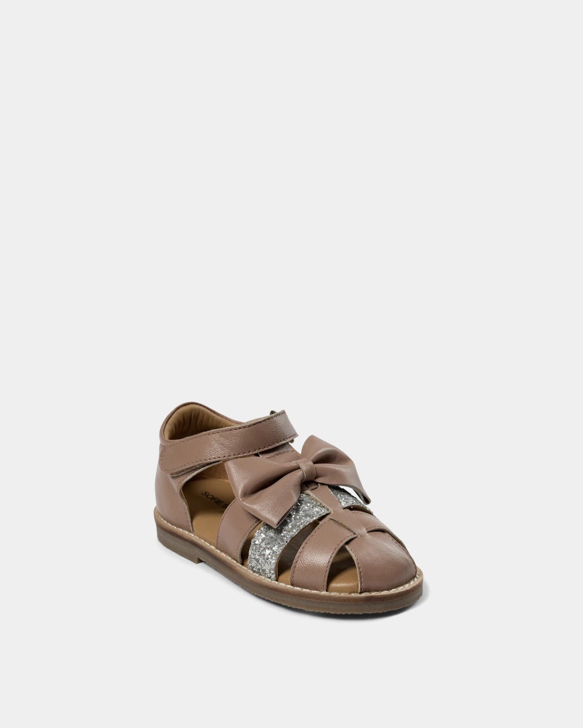 sofie-schnoor-kids-eliyask-sandale-dark-rose-leder-klett image 2