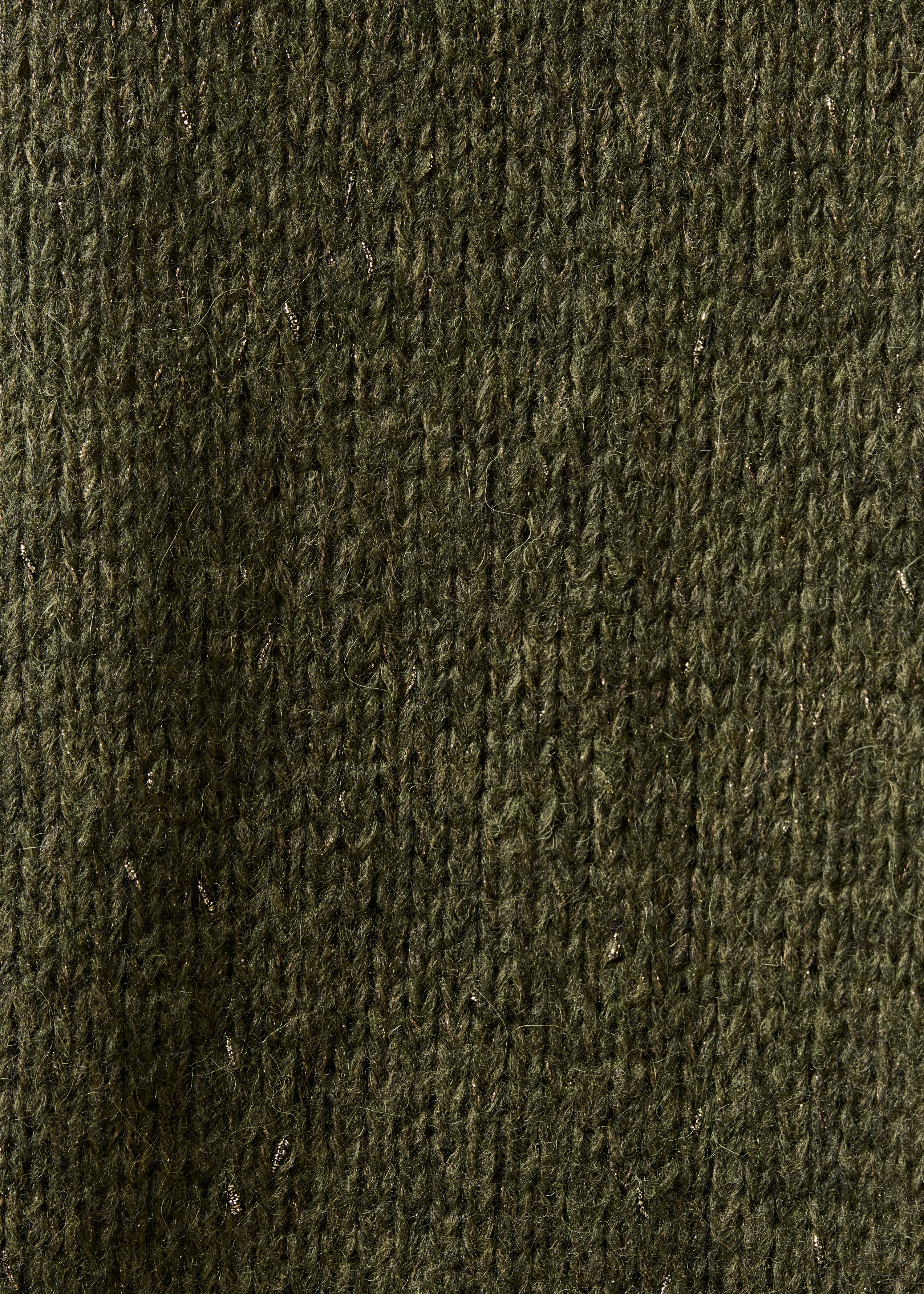 la-f-e-marabout-e-camille-strickjacke-khaki-oversize image 4