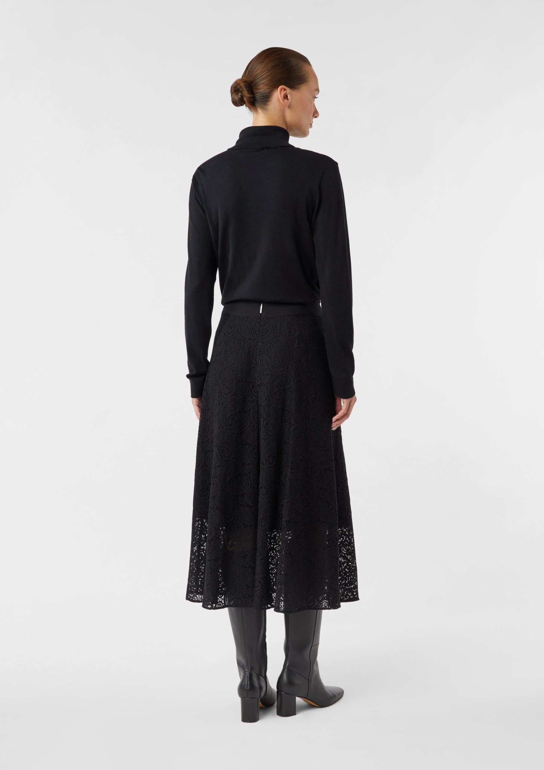 comma-spitzenrock-lang-gr-32-midirock-f-r-damen image 7