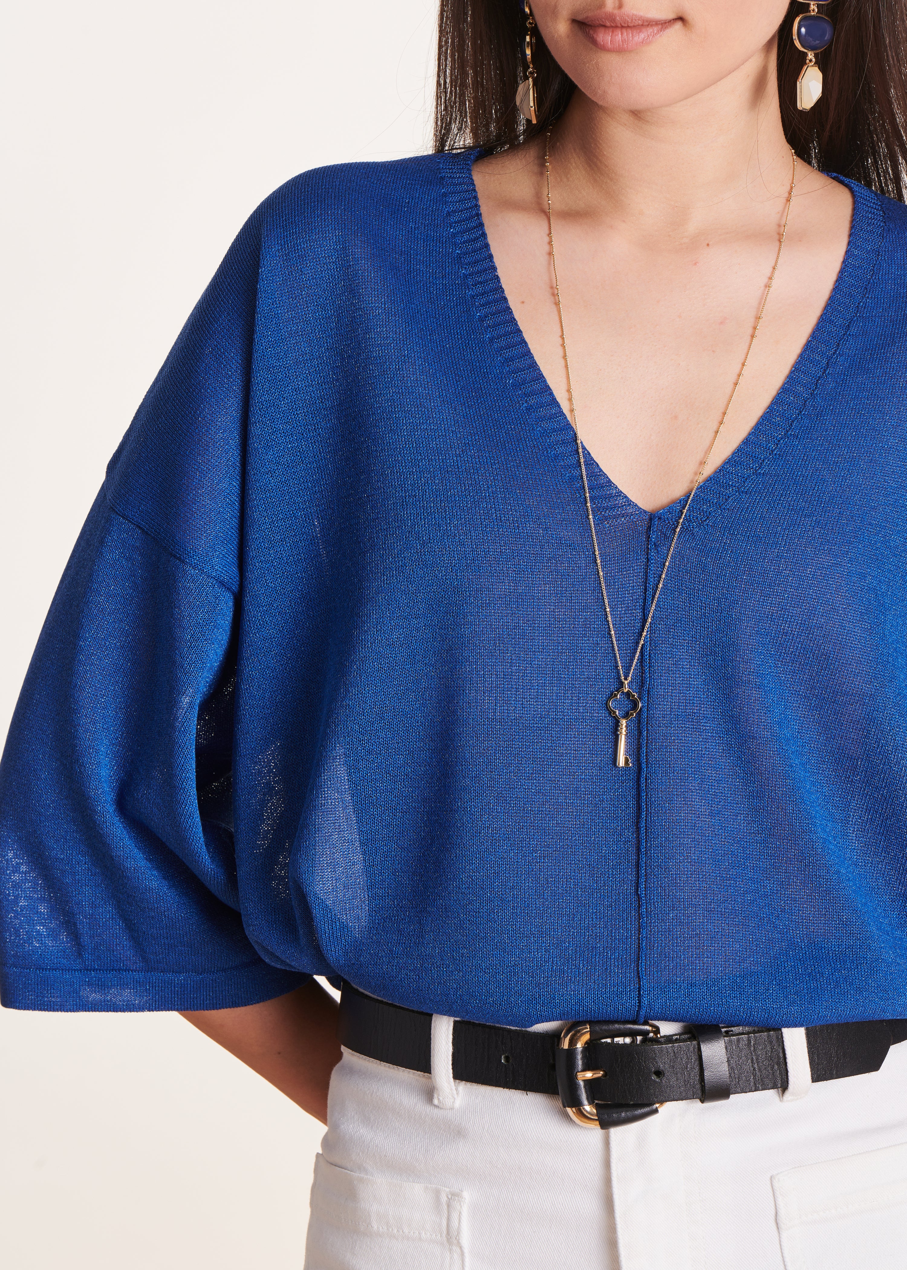 la-f-e-marabout-e-dorka-pullover-oversize-blau-roi-gr-1-3 image 5