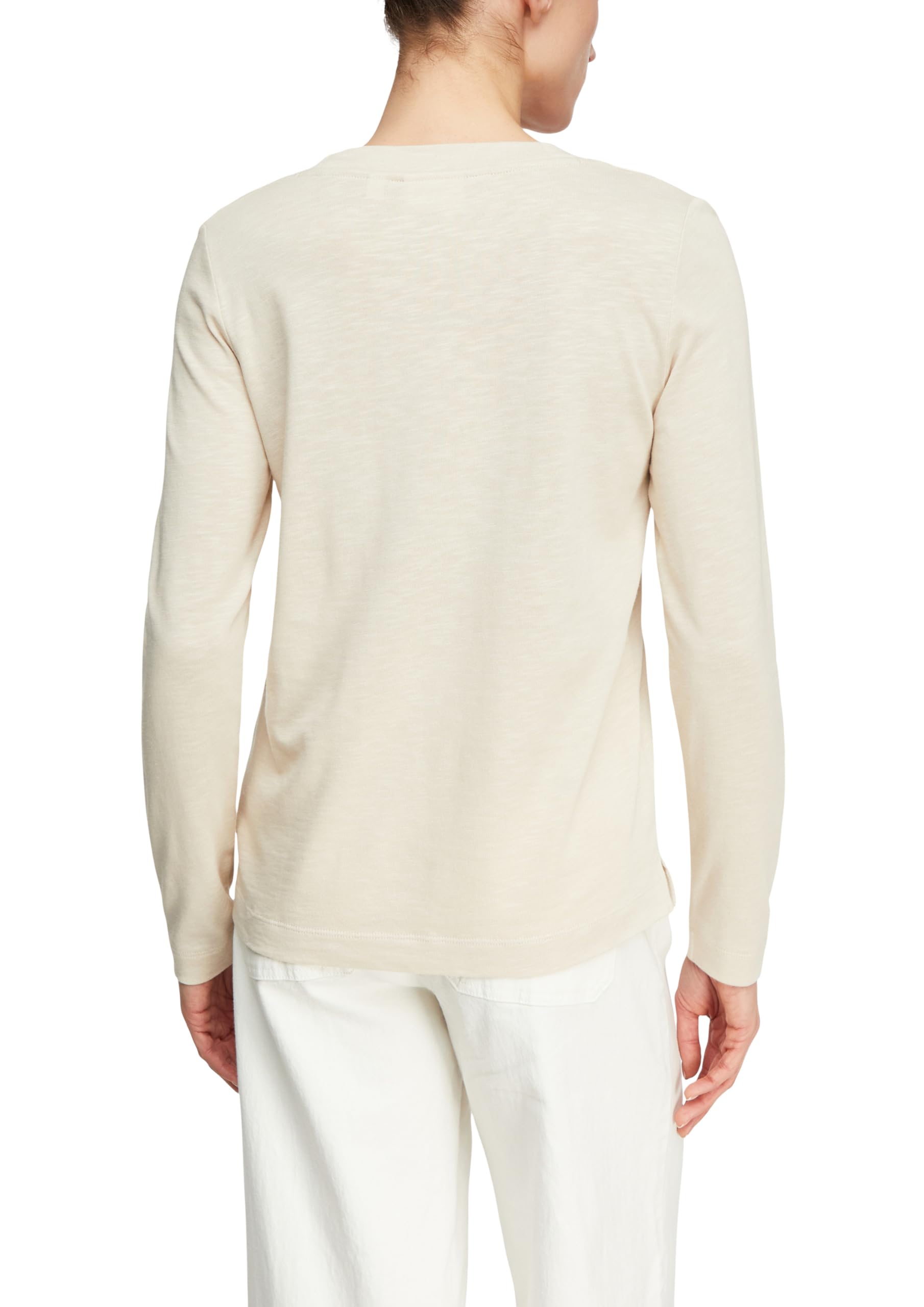 comma-langarm-shirt-regular-fit-rundhals-jersey-wei image 2