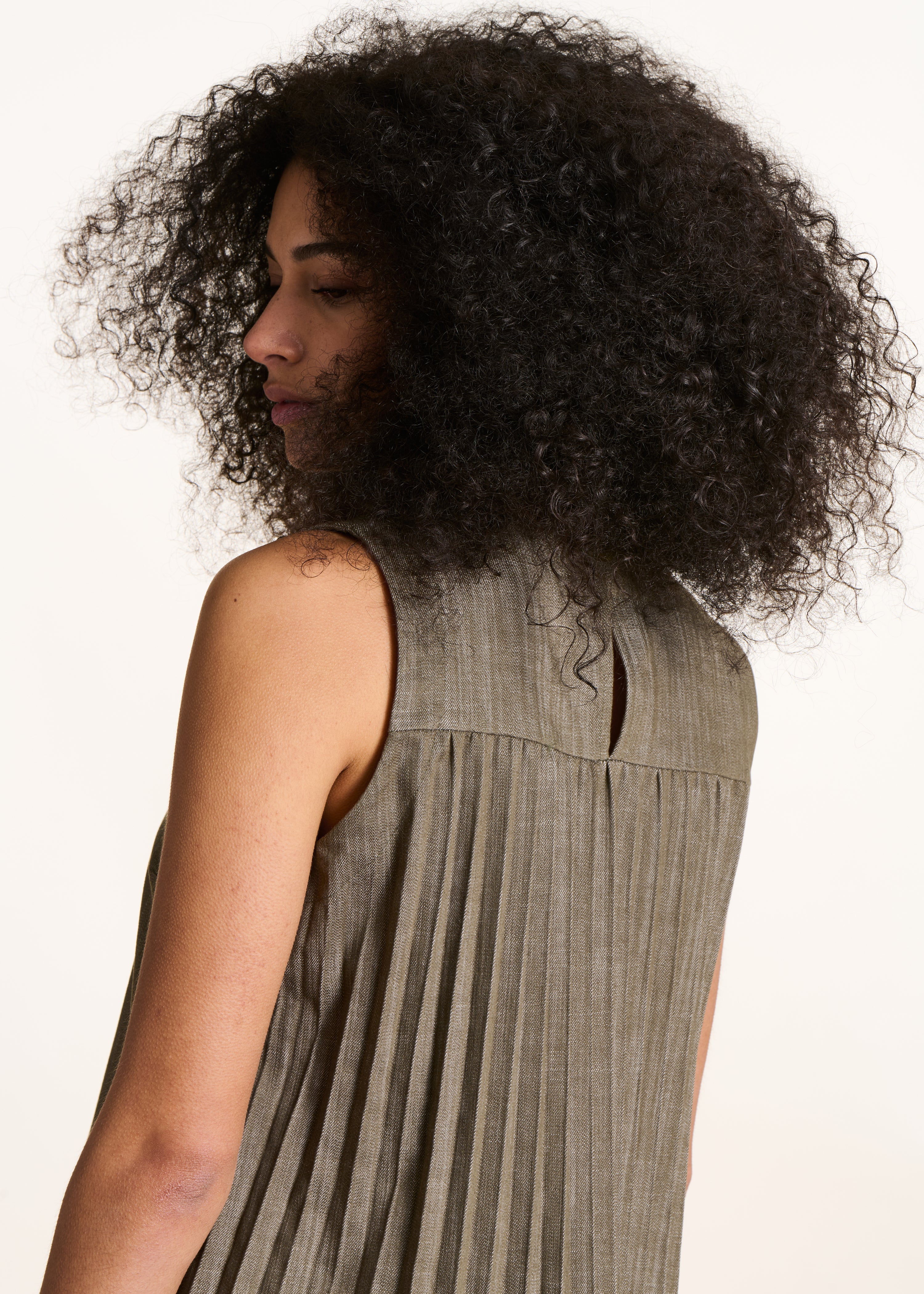 la-f-e-marabout-e-denzil-top-kaki-denim-damen image 5