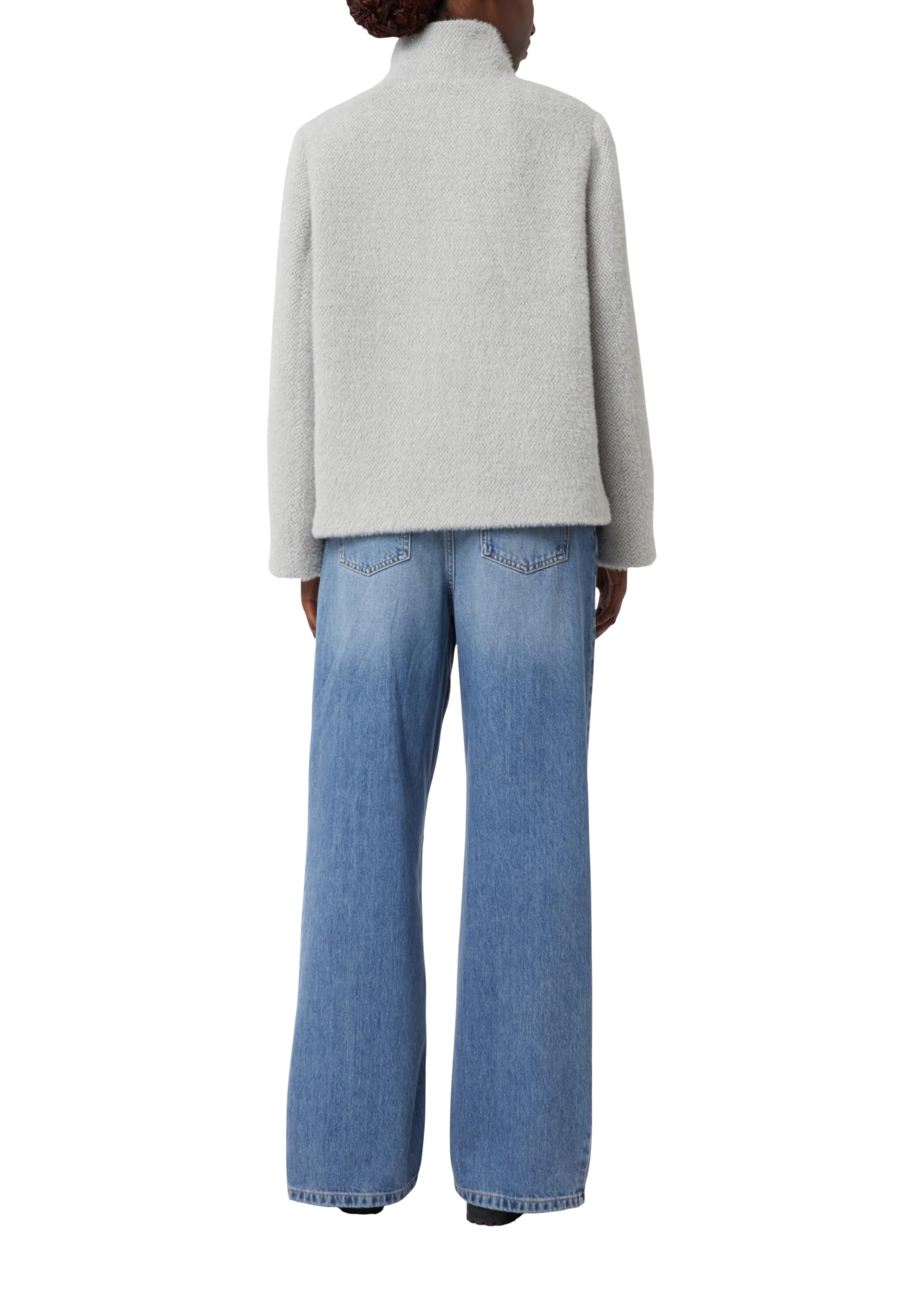 comma-cape-teddy-jacke-damen-gr-42-knopfleiste image 2