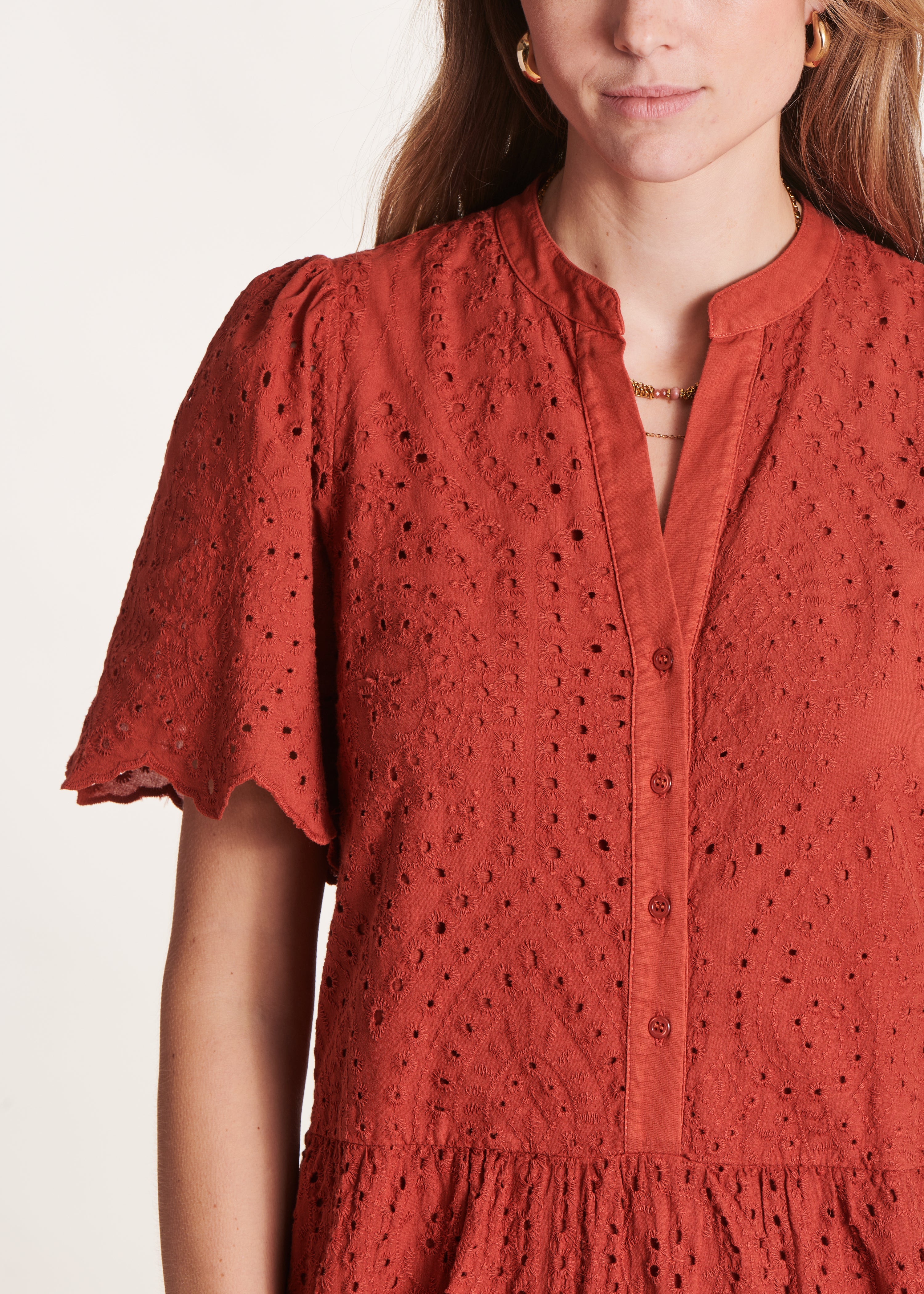 la-f-e-marabout-e-verona-kleid-terracotta-broderie-lang image 4