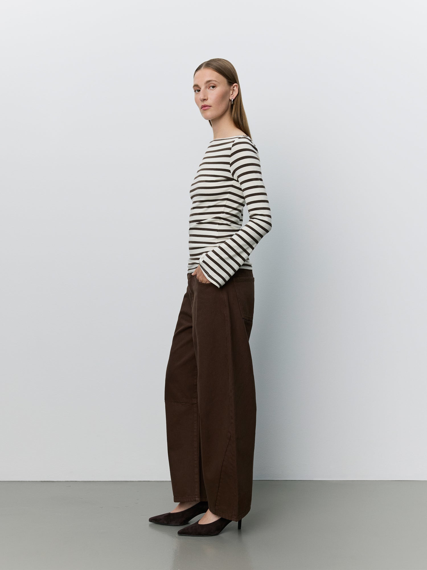 sofie-schnoor-women-cecesw-langarmshirt-brown-striped image 3