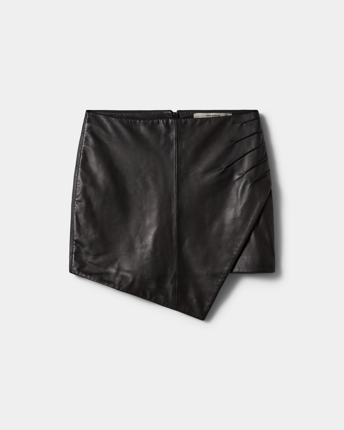 sofie-schnoor-icon-005-lonasw-lederrock-schwarz-asymmetrisch image 1