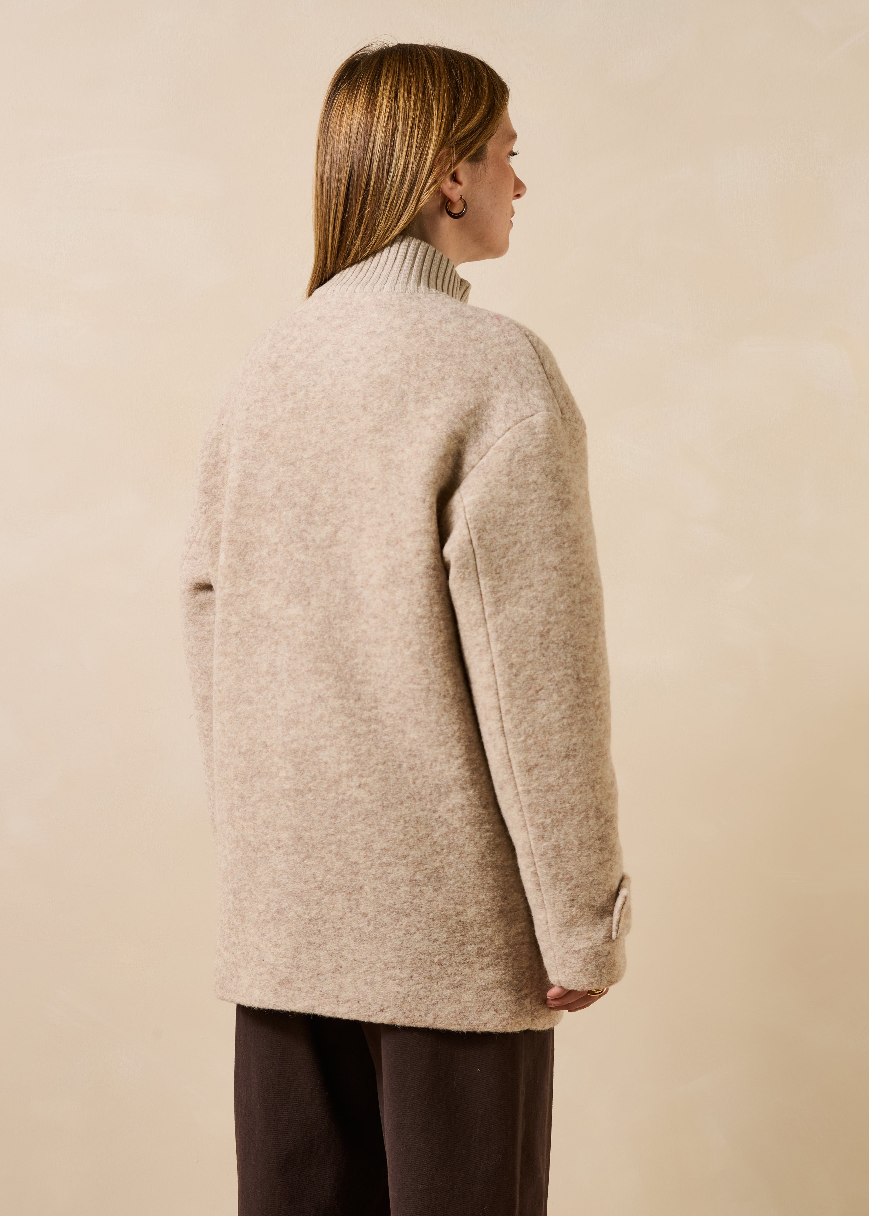 la-f-e-marabout-e-fenda-mantel-damen-beige-3-4 image 3