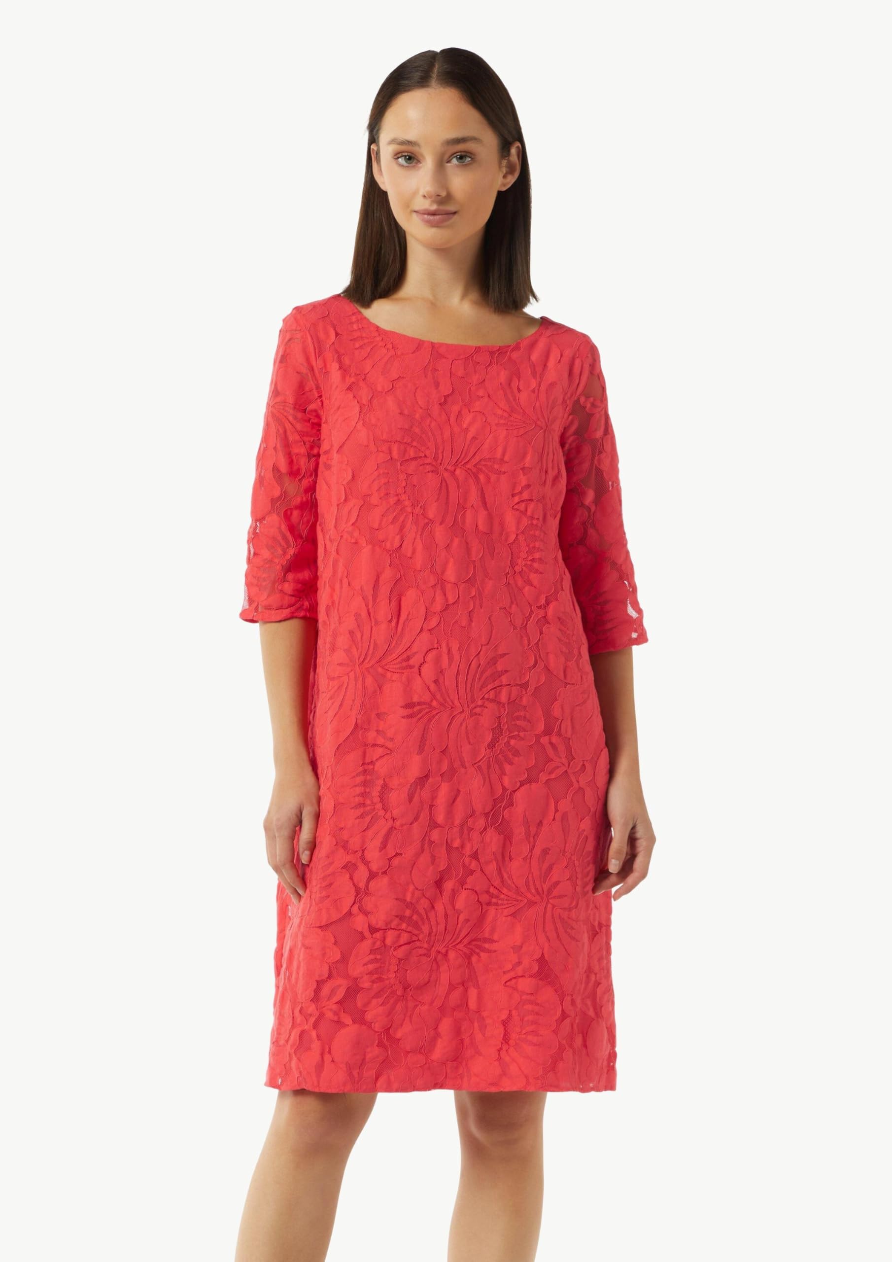 comma-spitzenkleid-kleid-pink-4294-kurz-damen image 5