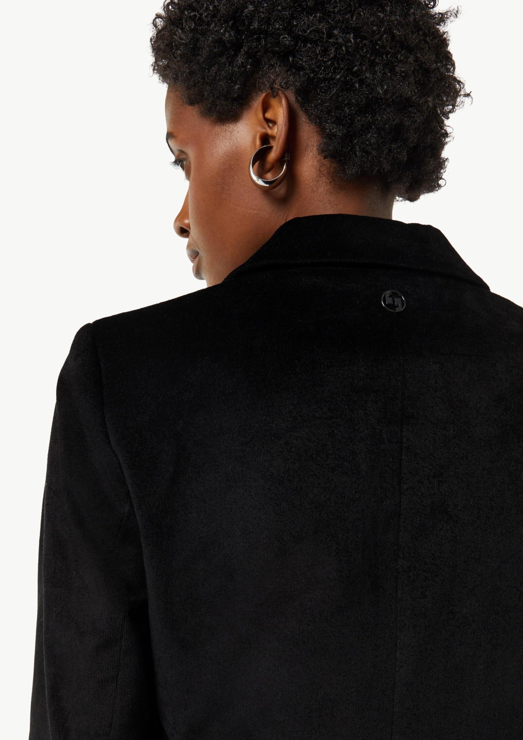comma-samt-blazer-mit-satin-details-blazer-gr-e-42-gef-ttert image 4