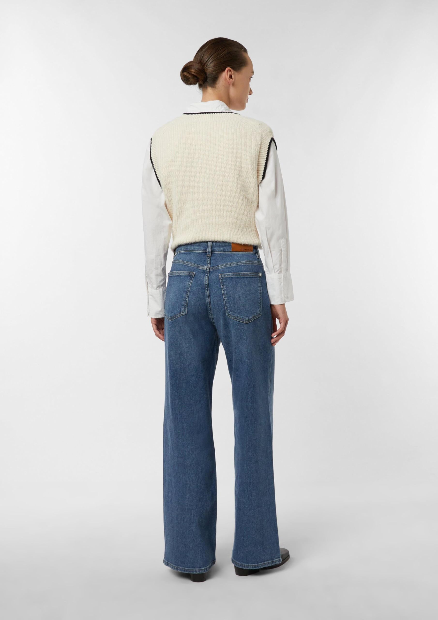 comma-jeans-wide-leg-elastische-damen-jeanshose-gr-e-42 image 8