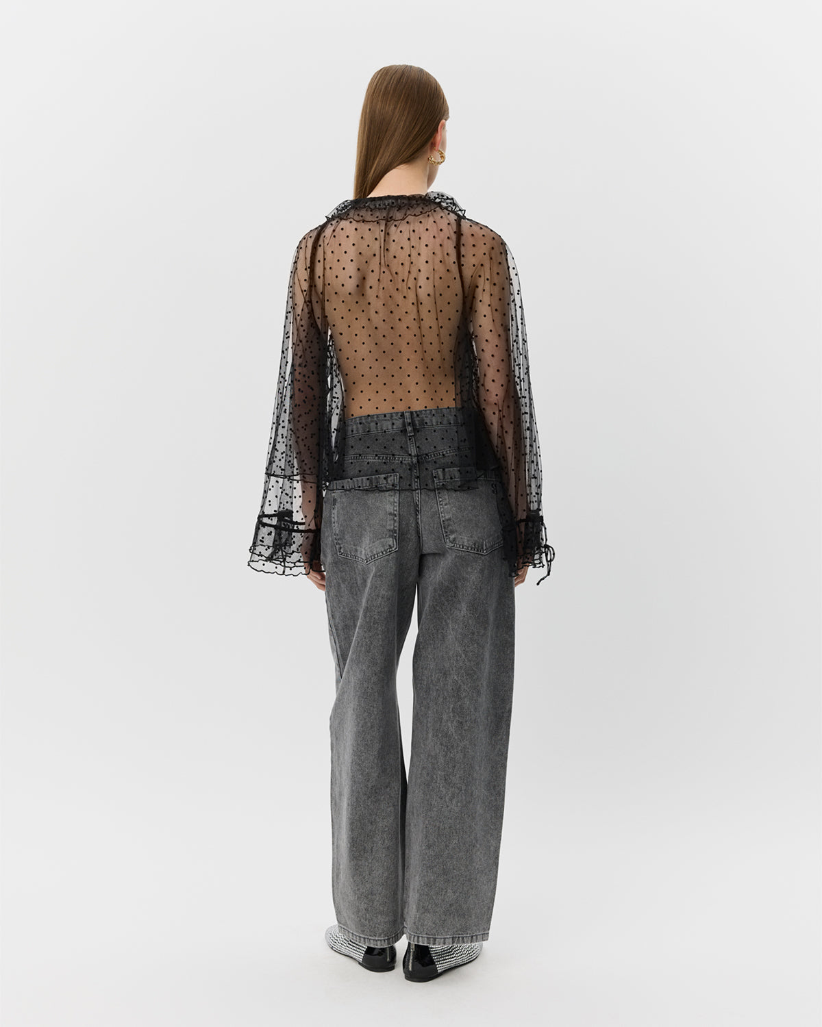 sofie-schnoor-women-lucindasw-bluse-schwarz-mesh-samt image 4