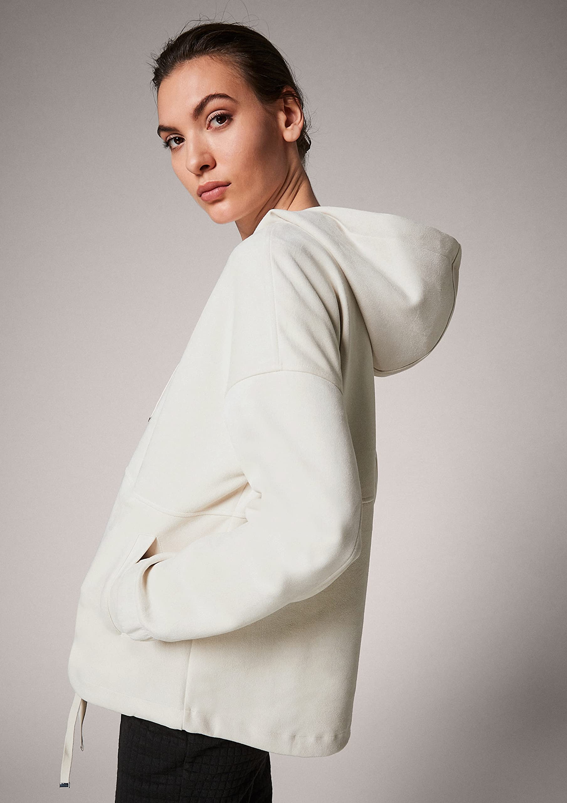 comma-sweatshirt-rundhals-pullover-dust-white-gr-38 image 6