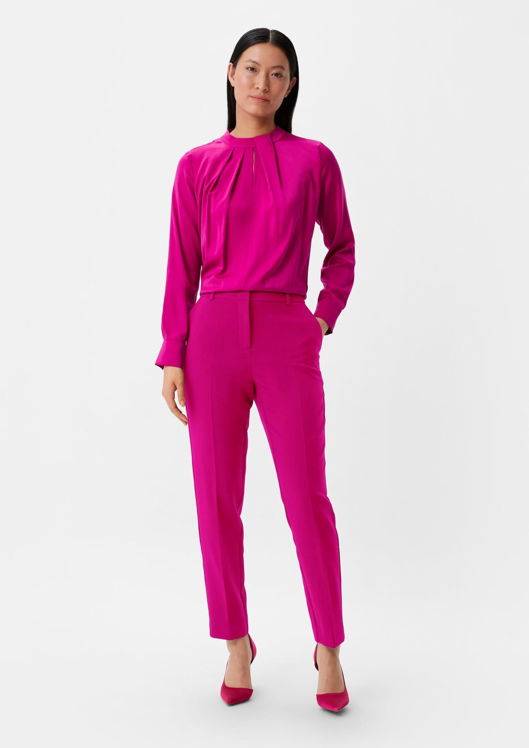 comma-hose-2138935-twill-slim-leg-4489-gr-36w-32l image 6
