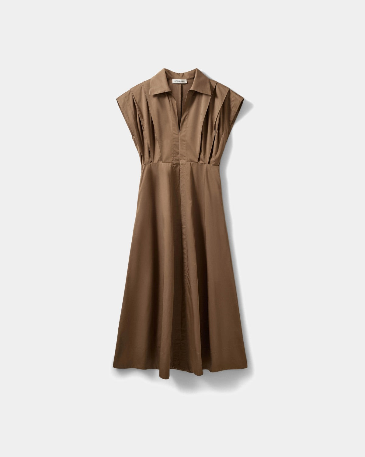 sofie-schnoor-women-minera-maxikleid-middle-brown-baumwolle image 1