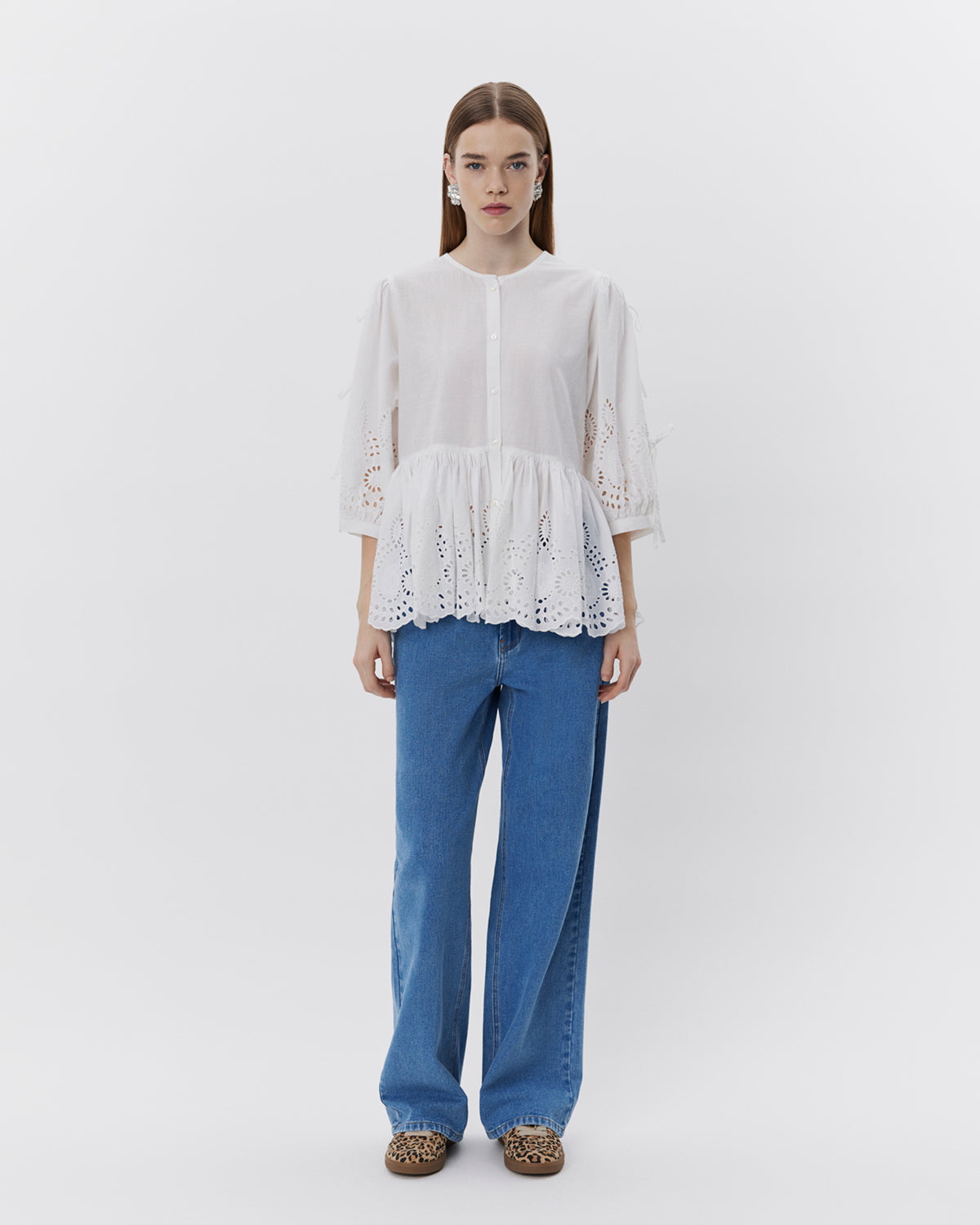 sofie-schnoor-women-hattiesw-bluse-schneewei-baumwolle image 2