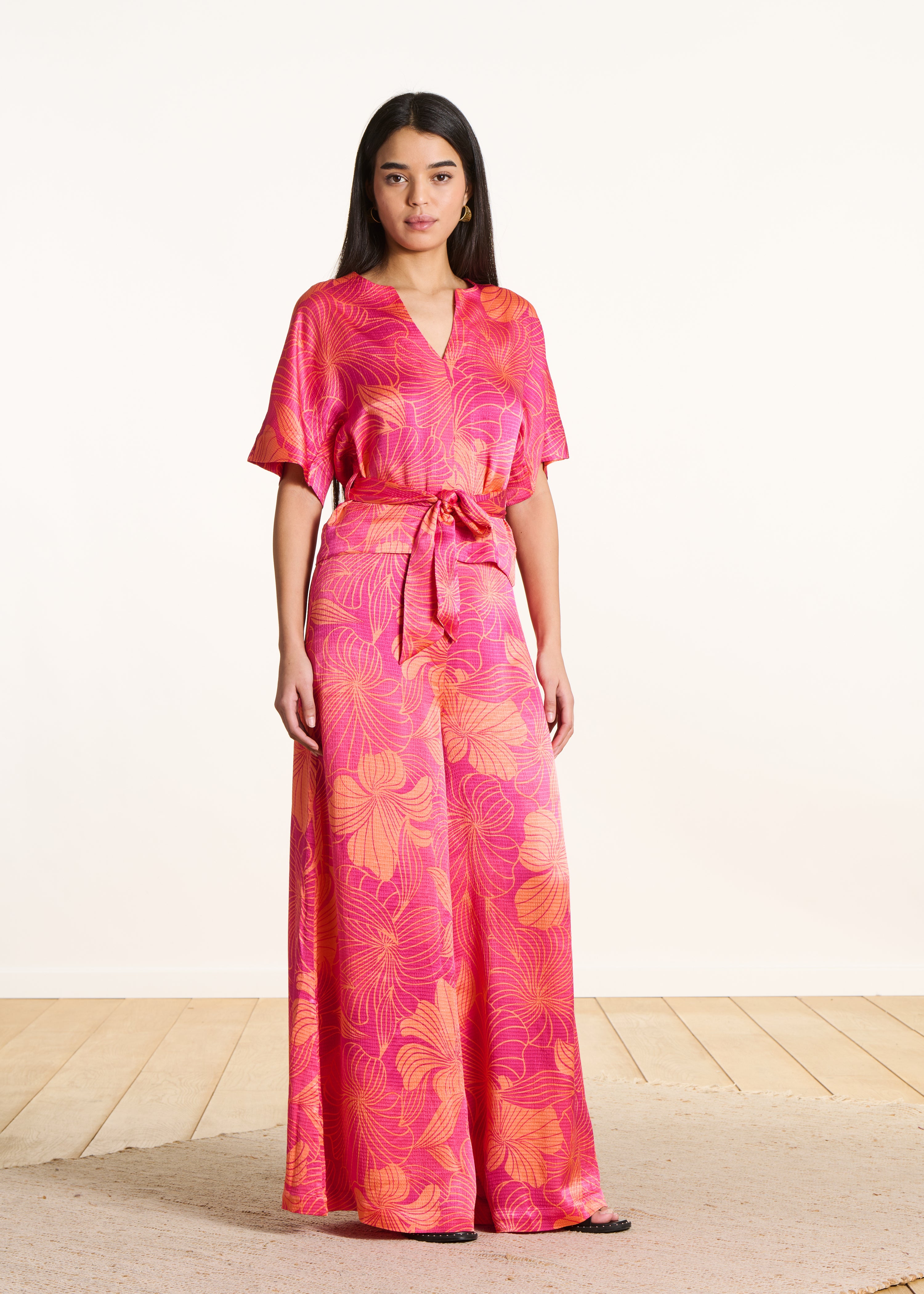 la-f-e-marabout-e-ferina-top-crop-floral-rosa-gr-34-46 image 2