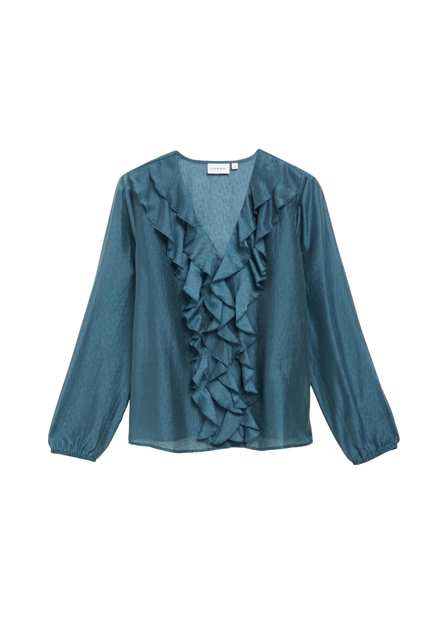 comma-blouses-bluse-jacquard-v-ausschnitt-gr-e-44 image 4