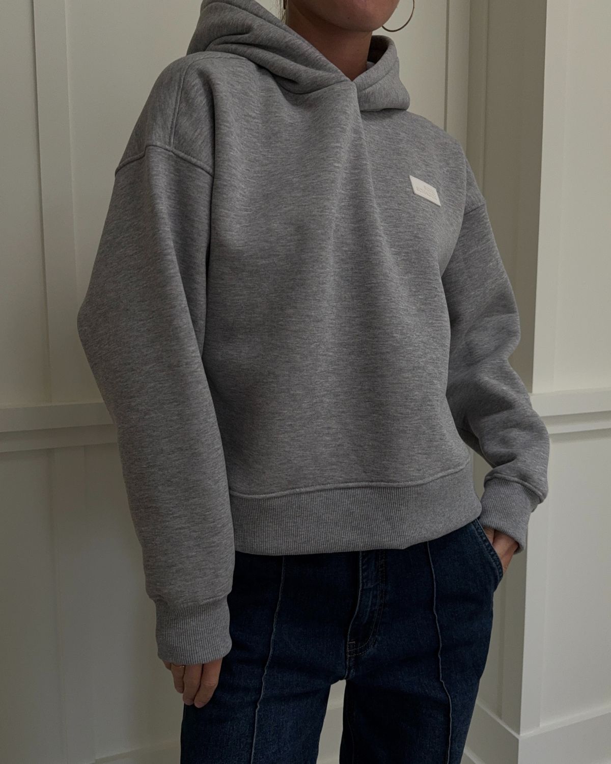 sofie-schnoor-women-basiksw-hoodie-grey-melange-kapuzenpullover image 3