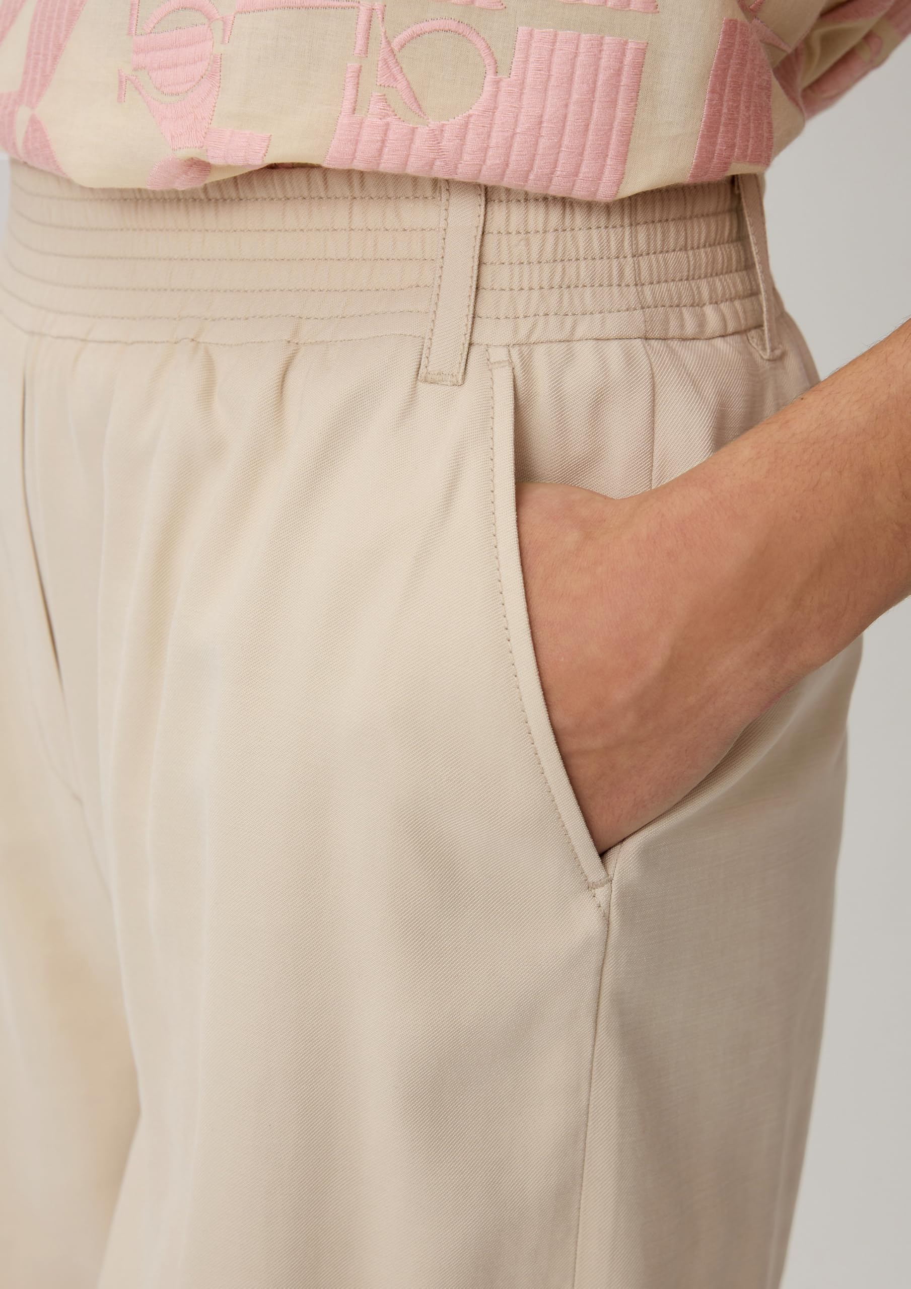 comma-loose-shorts-twill-8058-beige-gr-46 image 5
