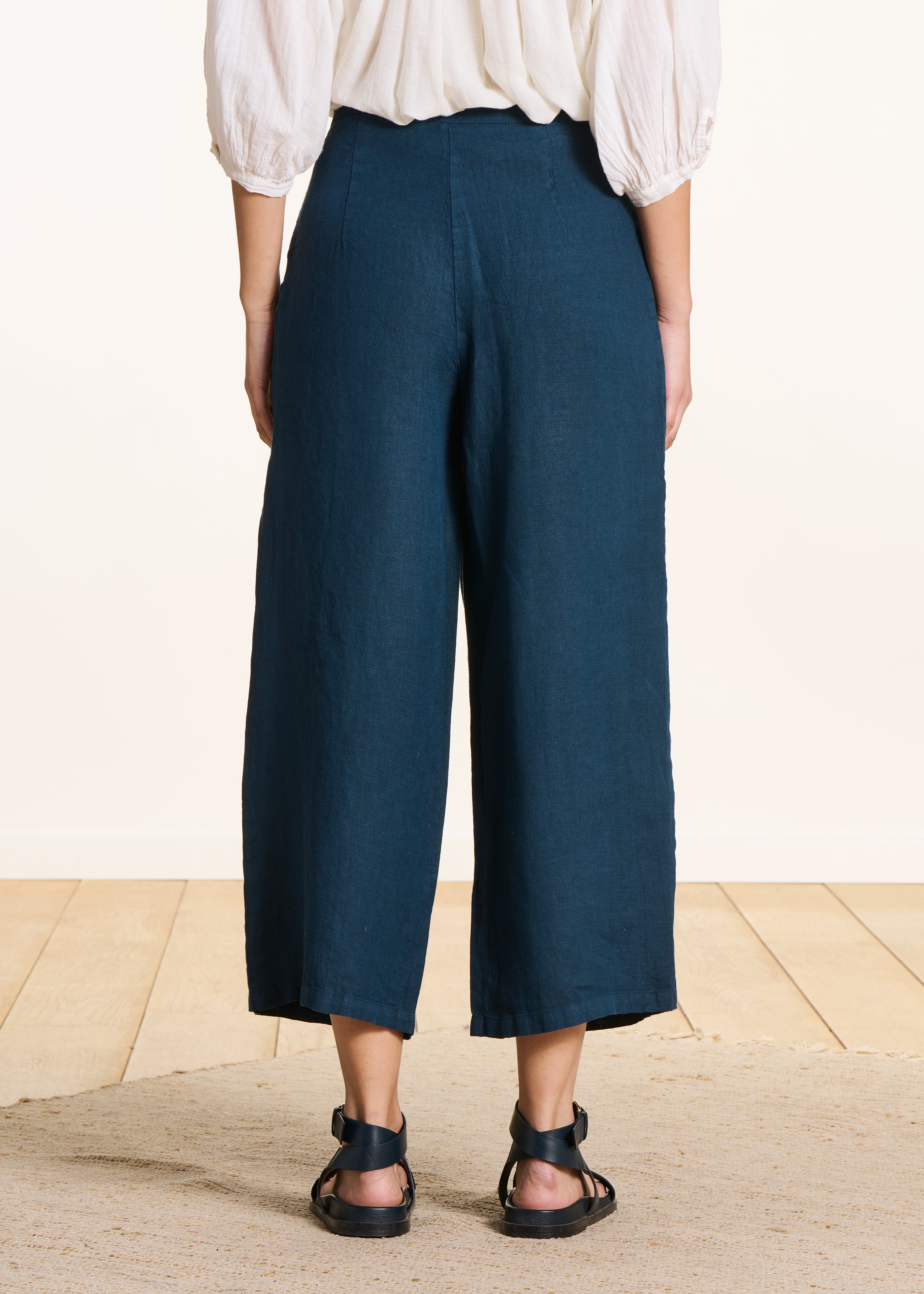 la-f-e-marabout-e-fulano-hose-leinen-petrol-7-8 image 3