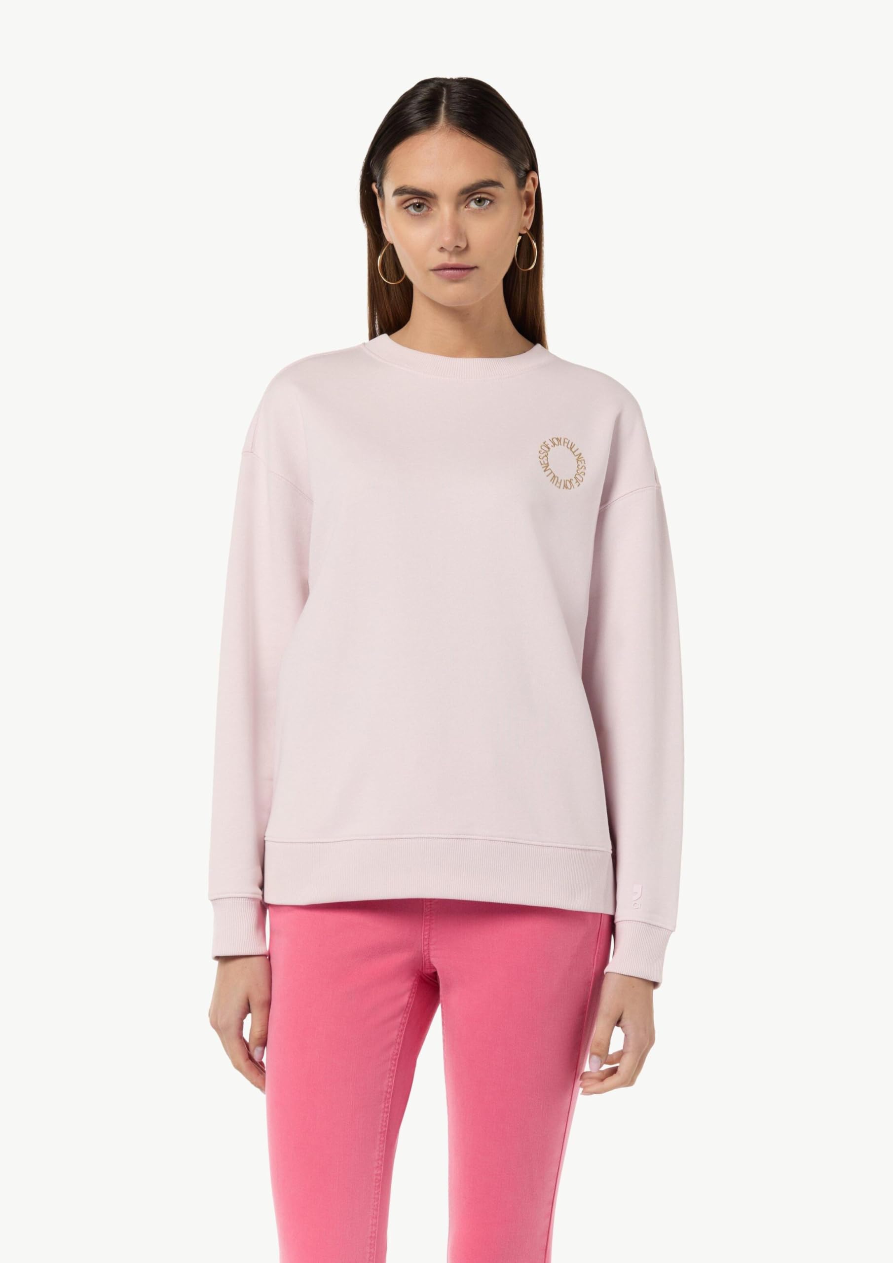 comma-sweatshirt-mit-r-ckenstickerei-pullover image 6