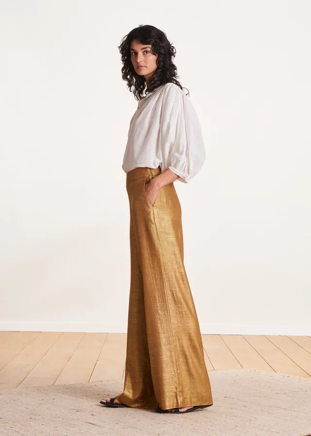 la-f-e-marabout-e-derick-hose-bronze-gr-38-leinen image 1