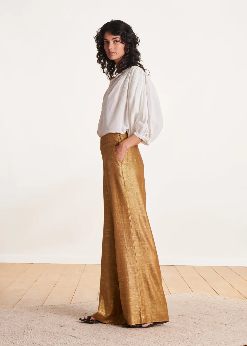la-f-e-marabout-e-derick-hose-bronze-gr-38-leinen image 1