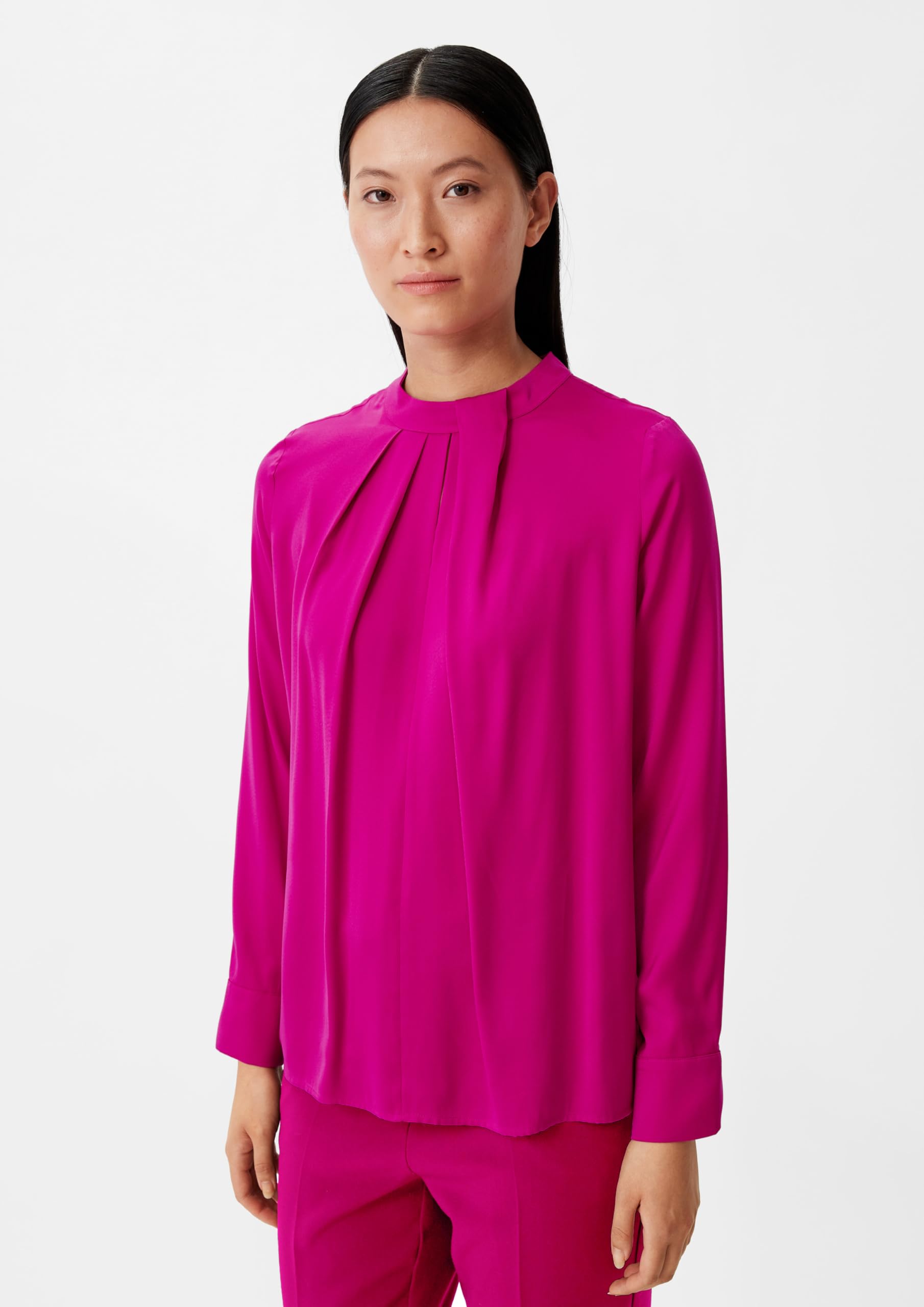 comma-satinbluse-falten-detail-gr-34-farbe-4489 image 5
