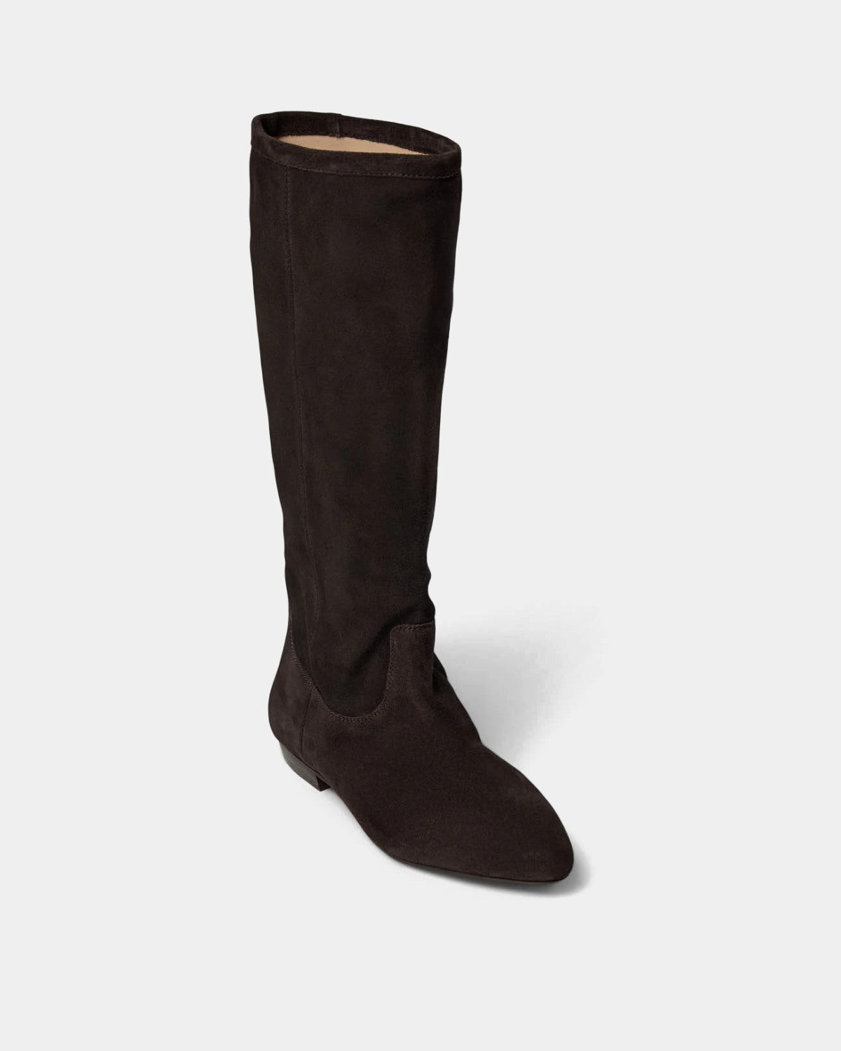 sofie-schnoor-women-kaynasw-suede-boot-velours-dunkelbraun image 2