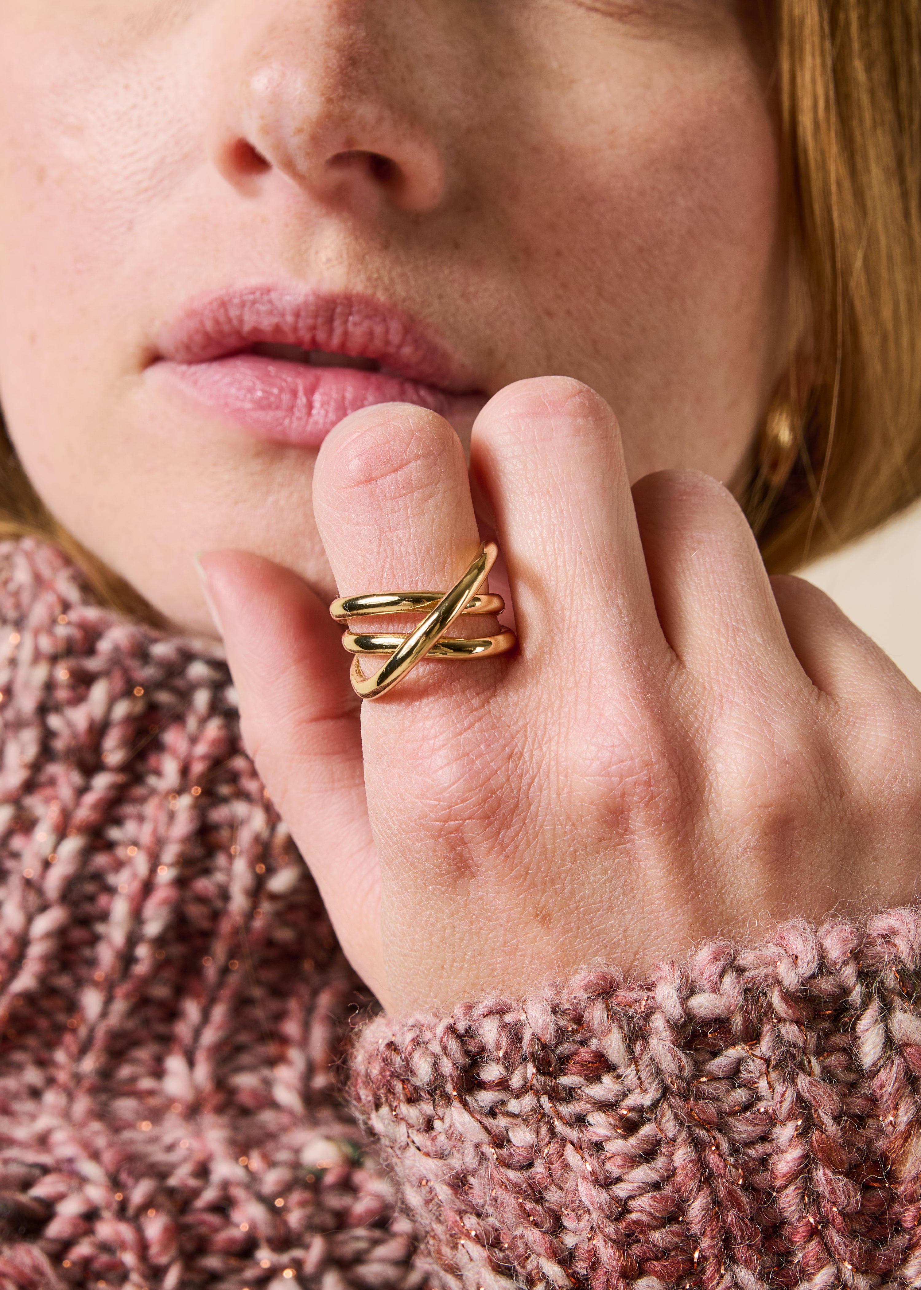 la-f-e-marabout-e-gurlin-ring-gold-metall-verstellbar-tu image 1