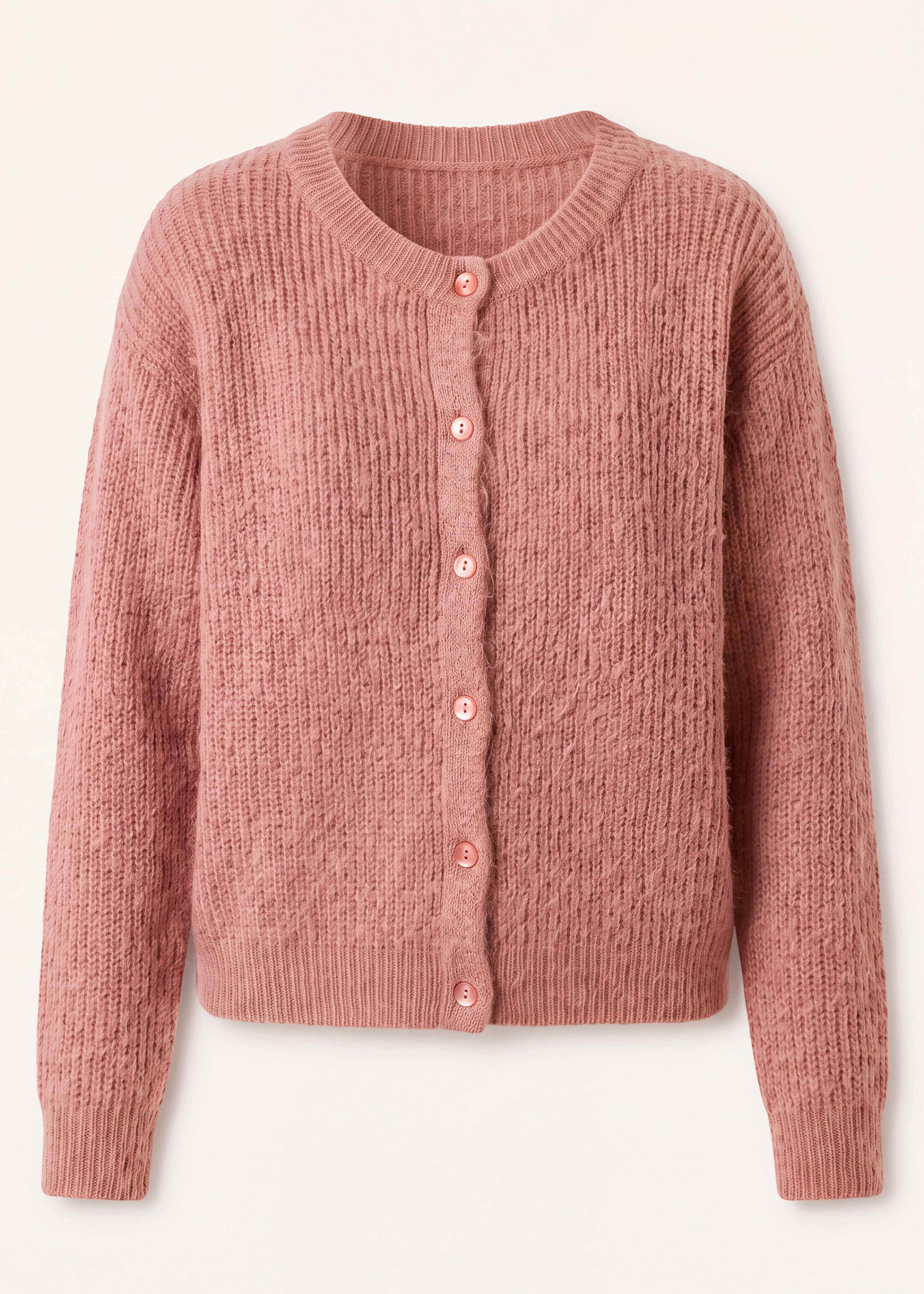la-f-e-marabout-e-zakaria-gilet-strickjacke-rosa-mohair-m image 6