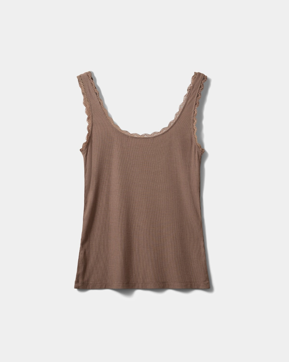 sofie-schnoor-women-ulrikkesw-top-braun-mit-spitze image 2