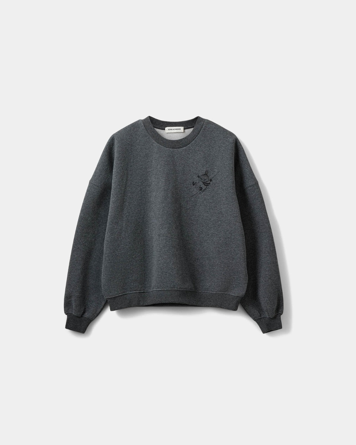 sofie-schnoor-women-moomin-sweatshirt-grau-relaxed-fit image 1