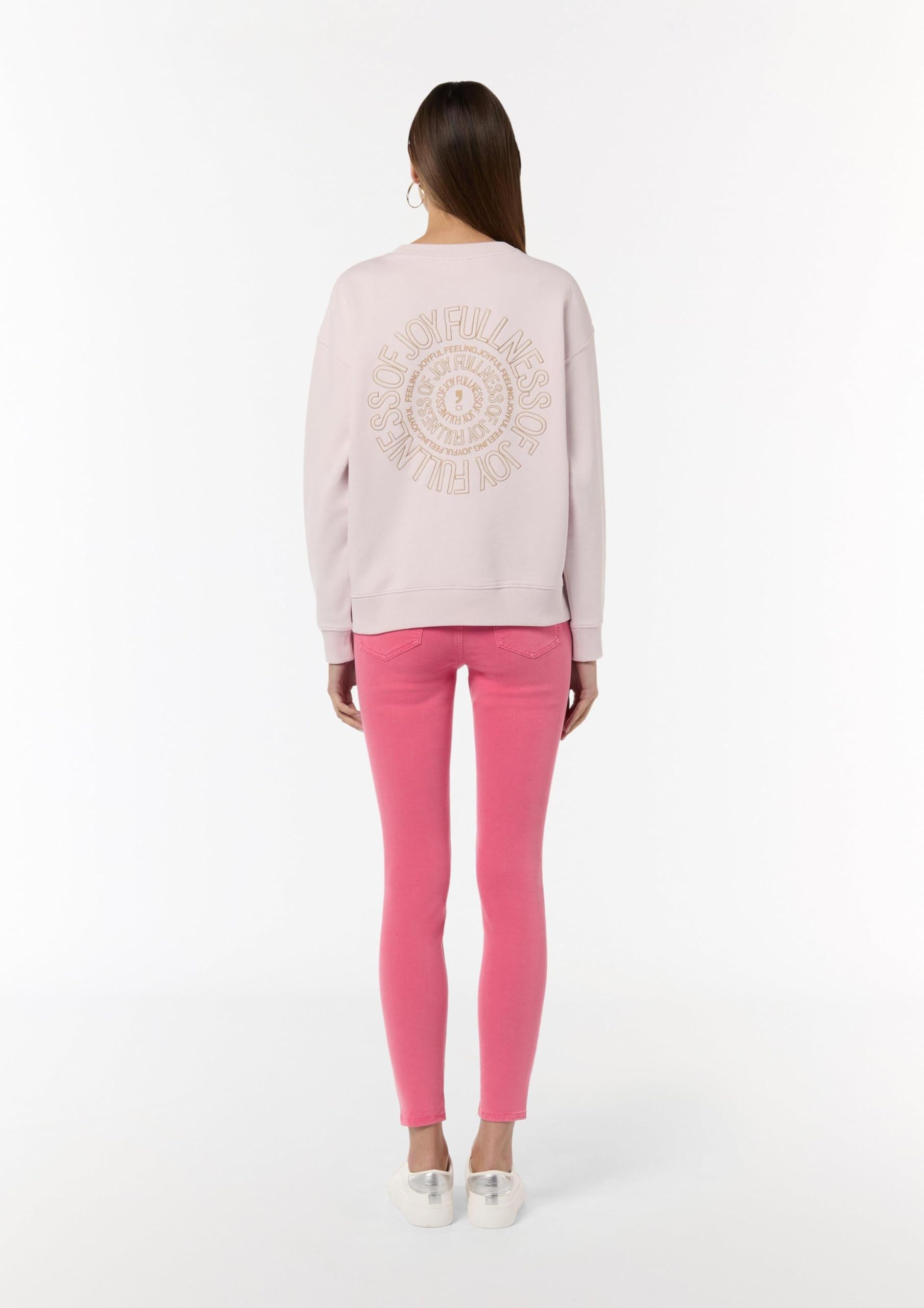 comma-sweatshirt-mit-r-ckenstickerei-pullover image 7