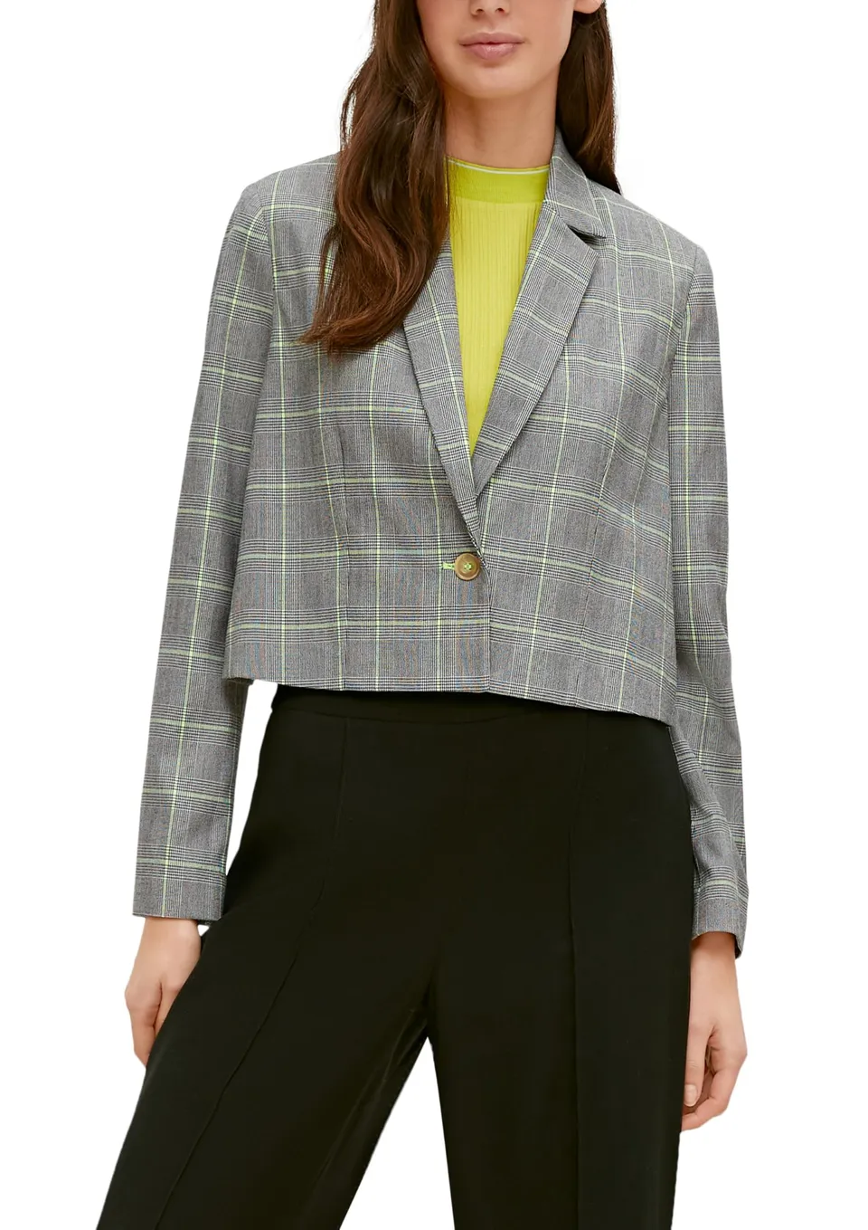 comma-blazers-damen-blazer-gr-e-36-schiefergrau image 1