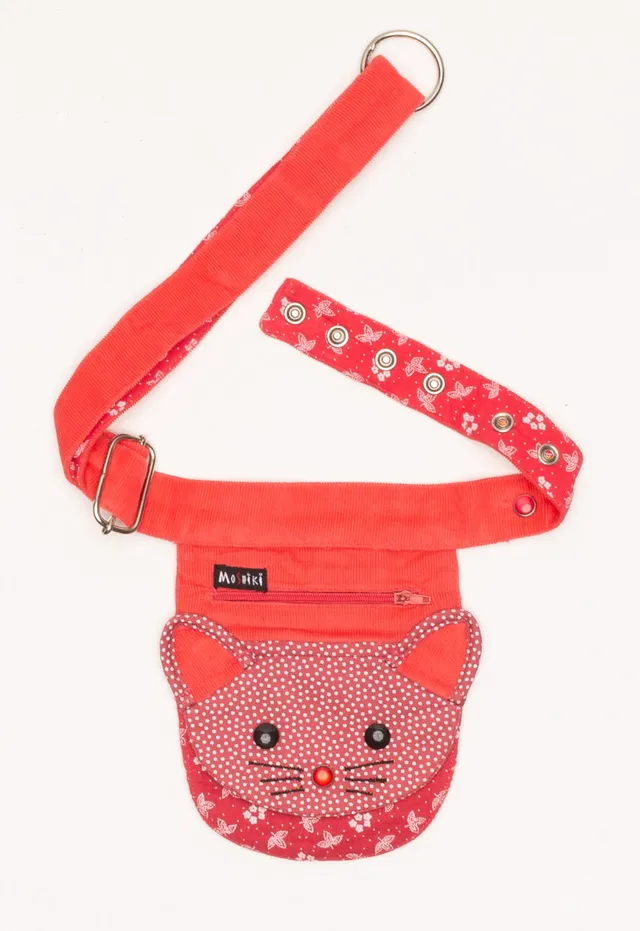 moshiki-side-pocket-kids-1-g-rteltasche-kitty-baumwolle image 1