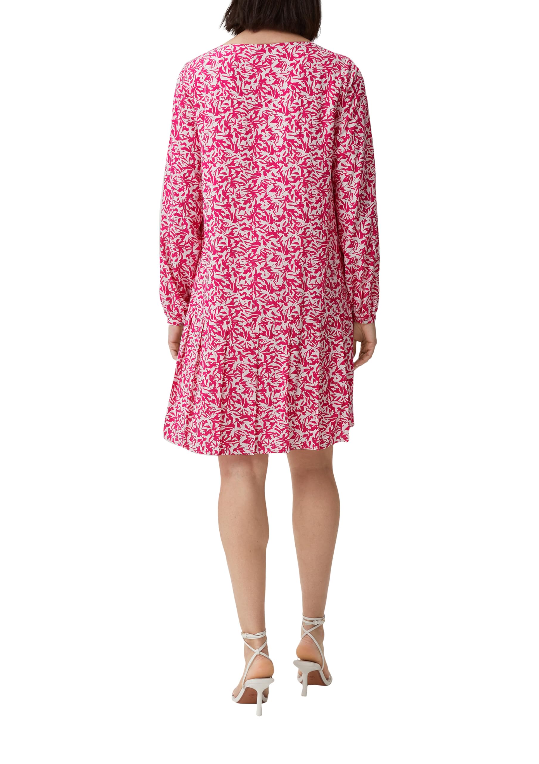comma-2135402-kleid-gr-e-36-viskose-volant image 2