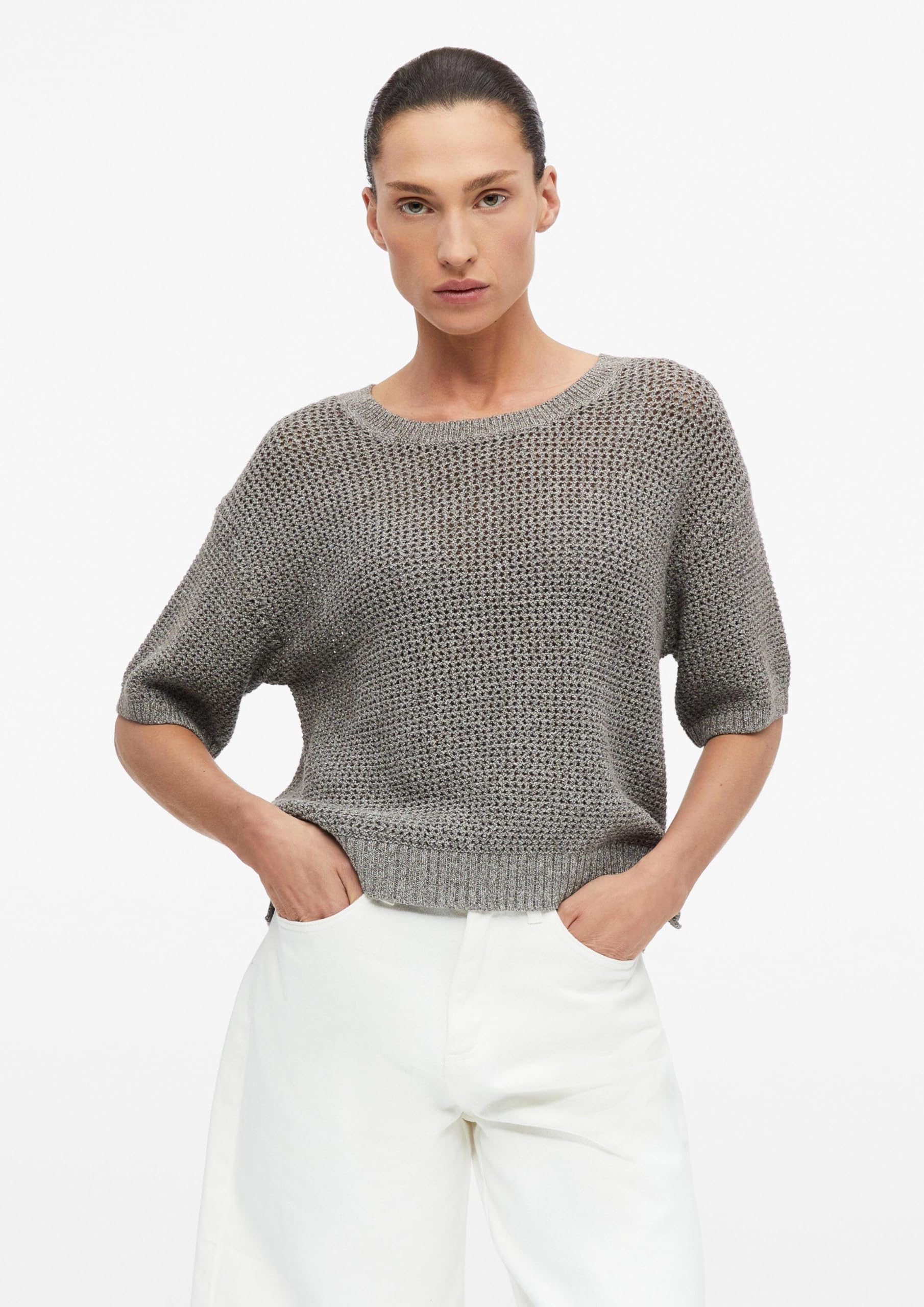 comma-knitwear-strickpullover-2178146-kurzarm-gr-40 image 6