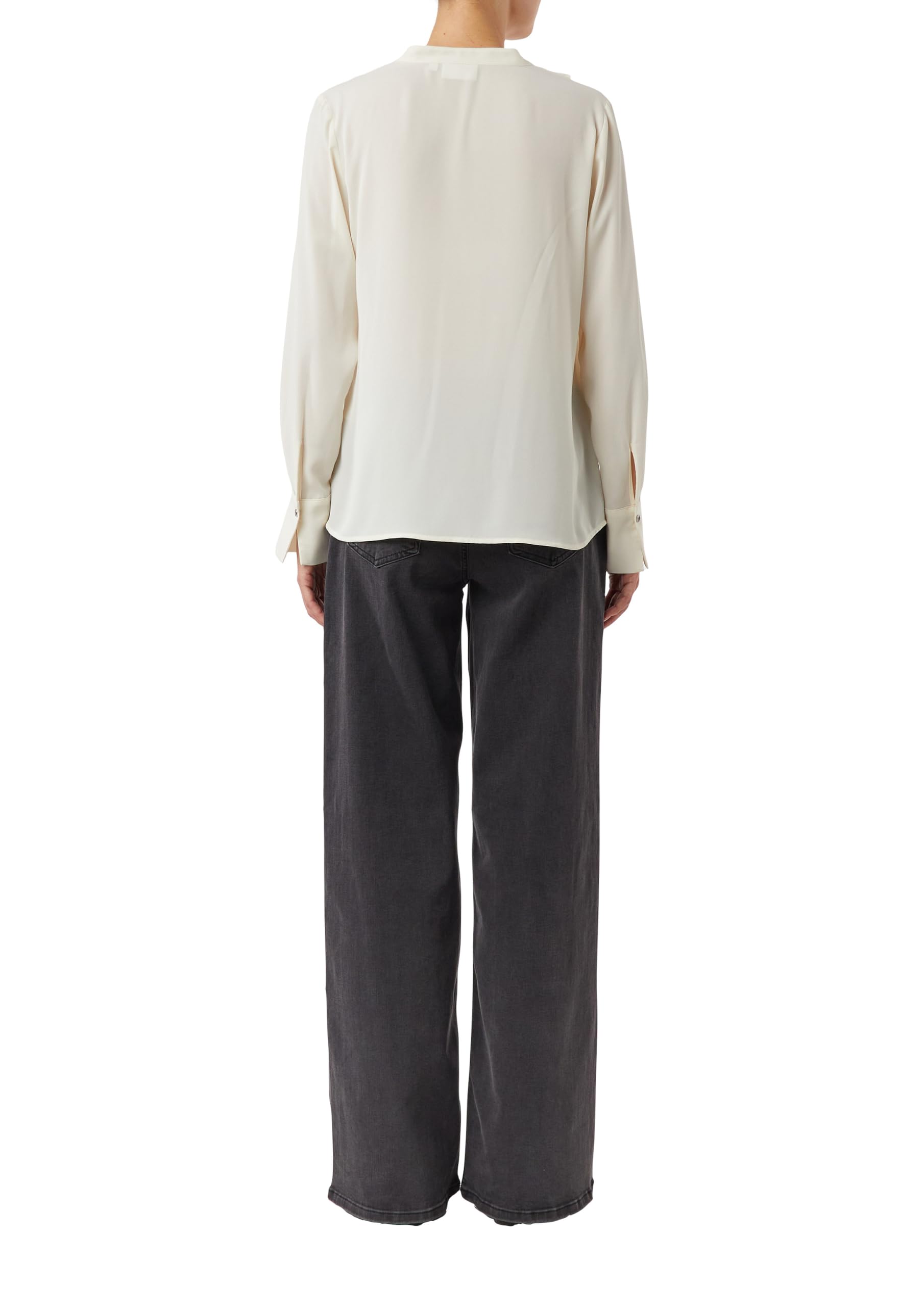 comma-2175657-bluse-mit-volant-langarm-gr-44 image 2