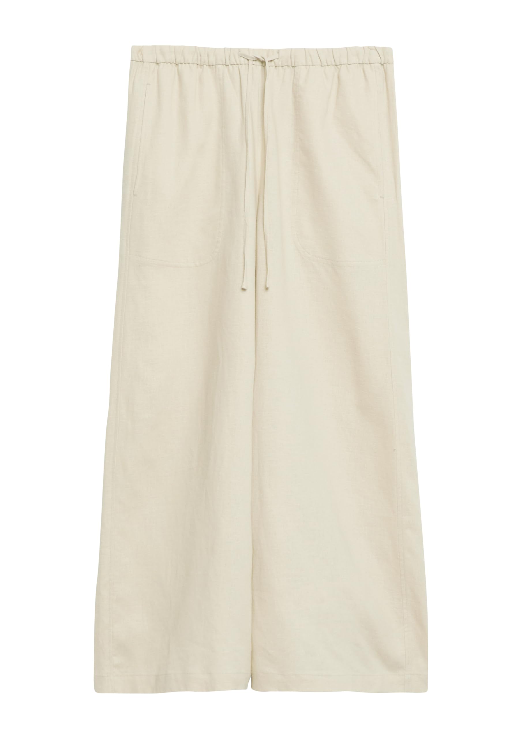 comma-trousers-culotte-streifen-hellbeige image 3