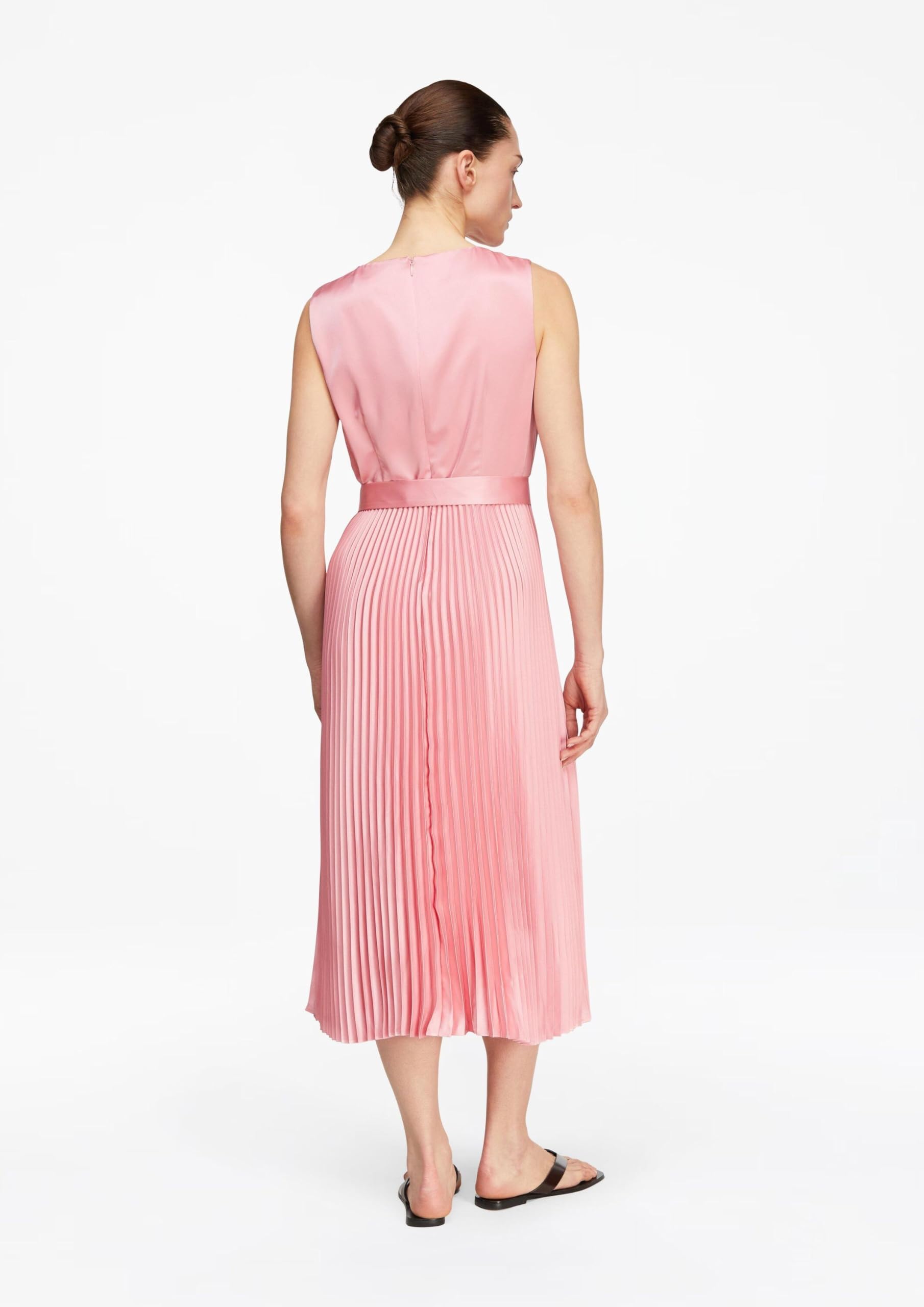 comma-dresses-satinkleid-pliss-e-rock-gr-38-rmellos image 7